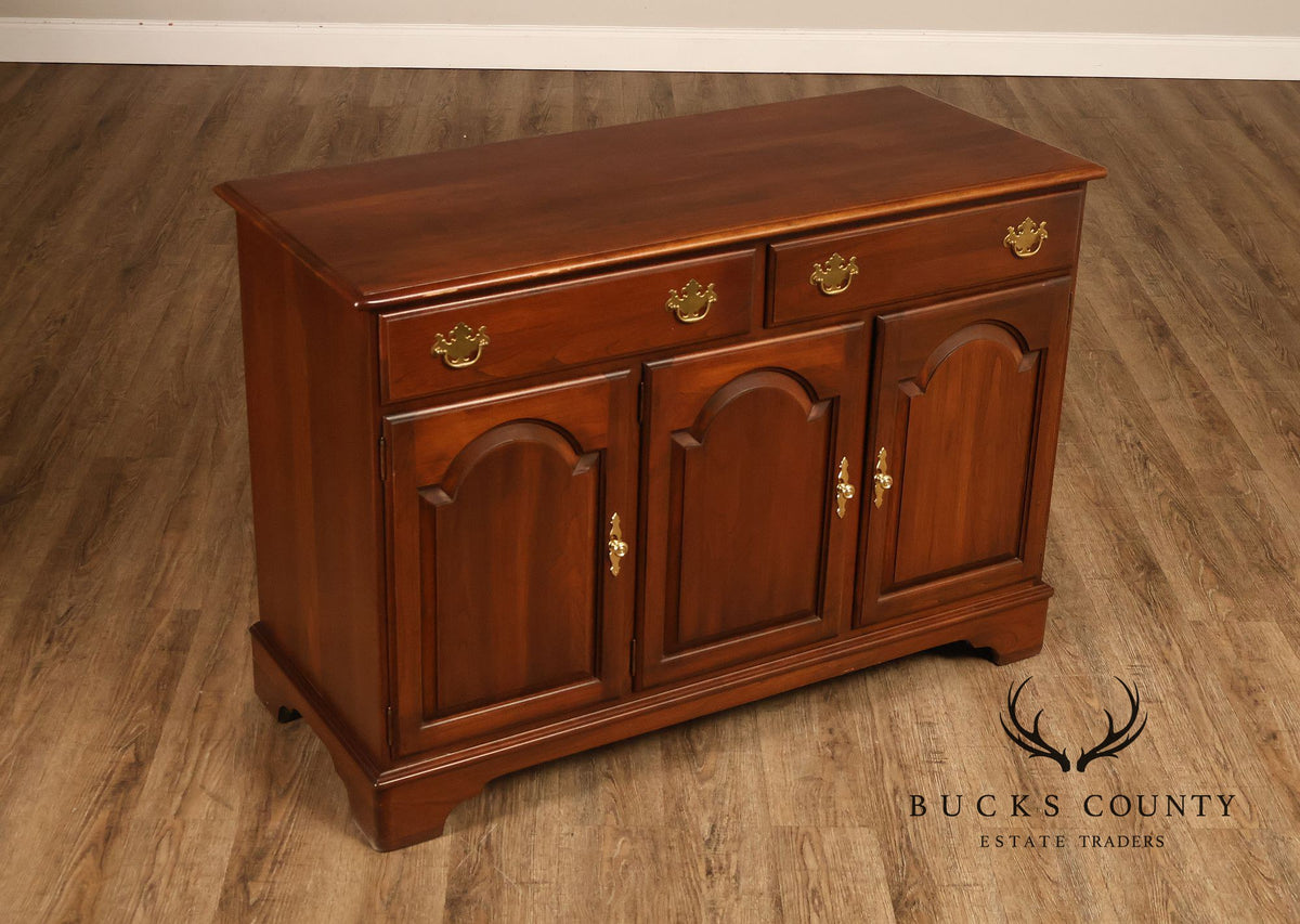 Ethan Allen Chippendale Style Cherry Buffet