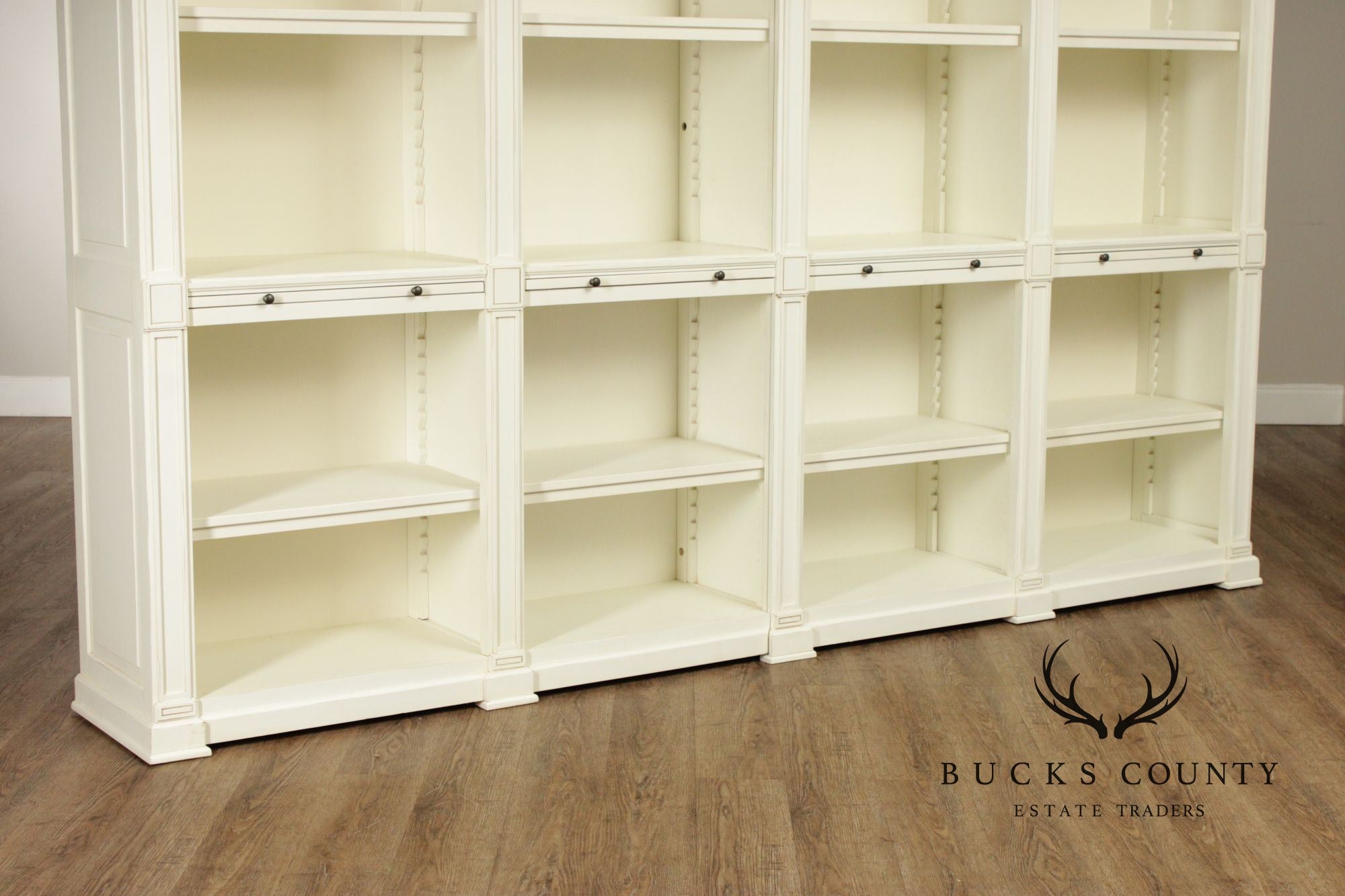 Large Painted Library Bookcase