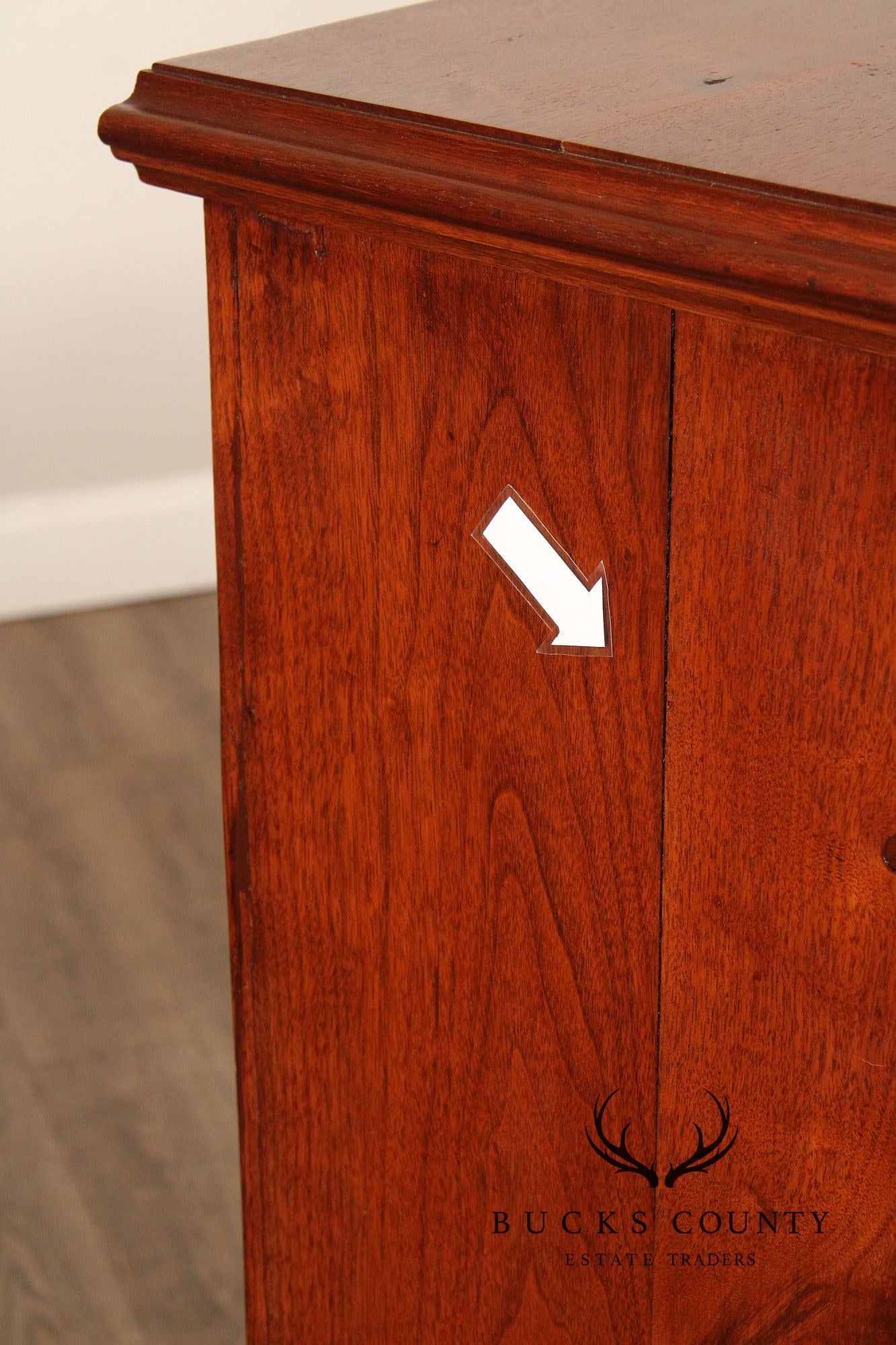 Antique Philadelphia Chippendale Walnut Chest of Drawers