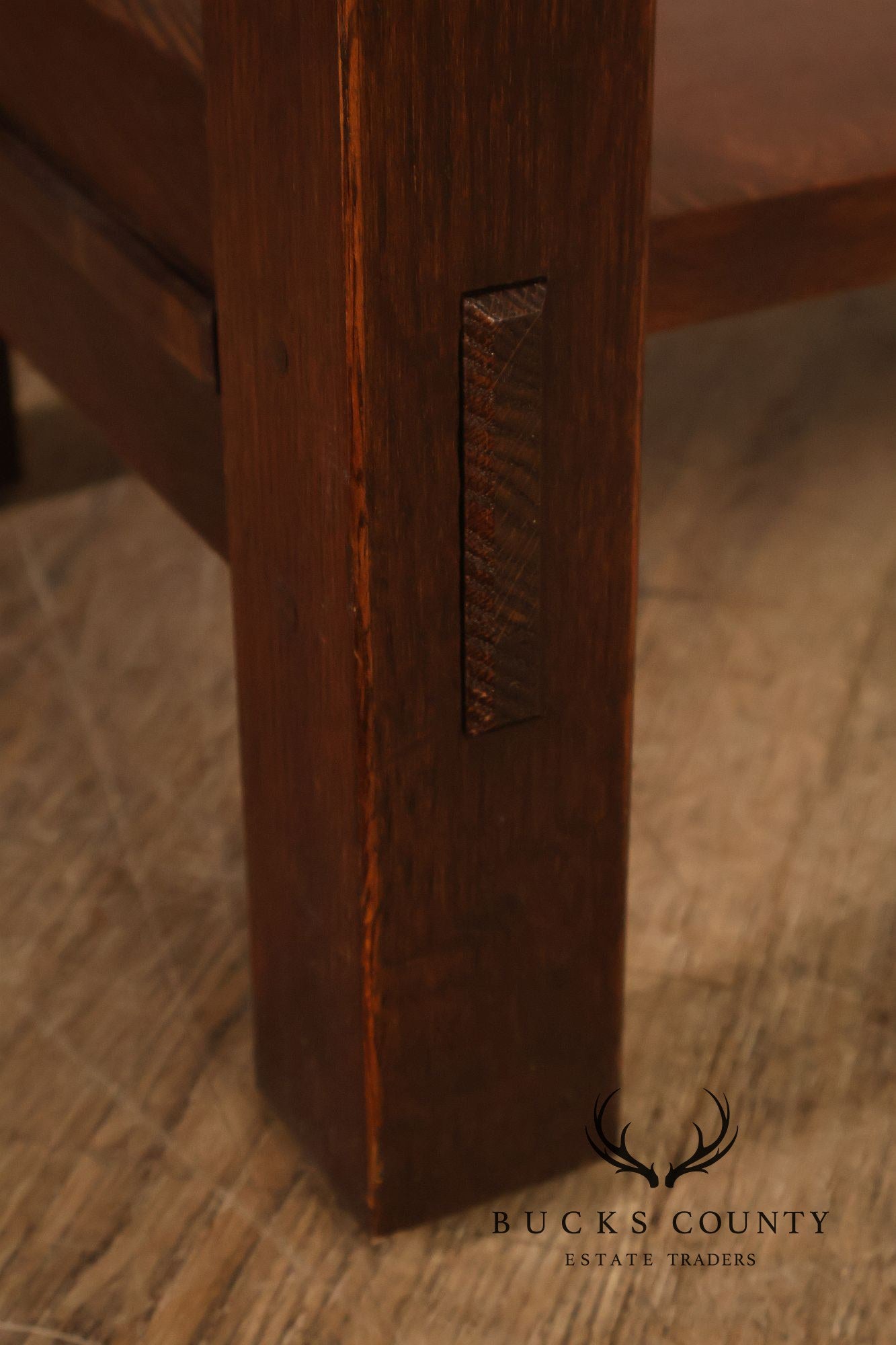 Stickley Mission Collection Oak Console Table Server