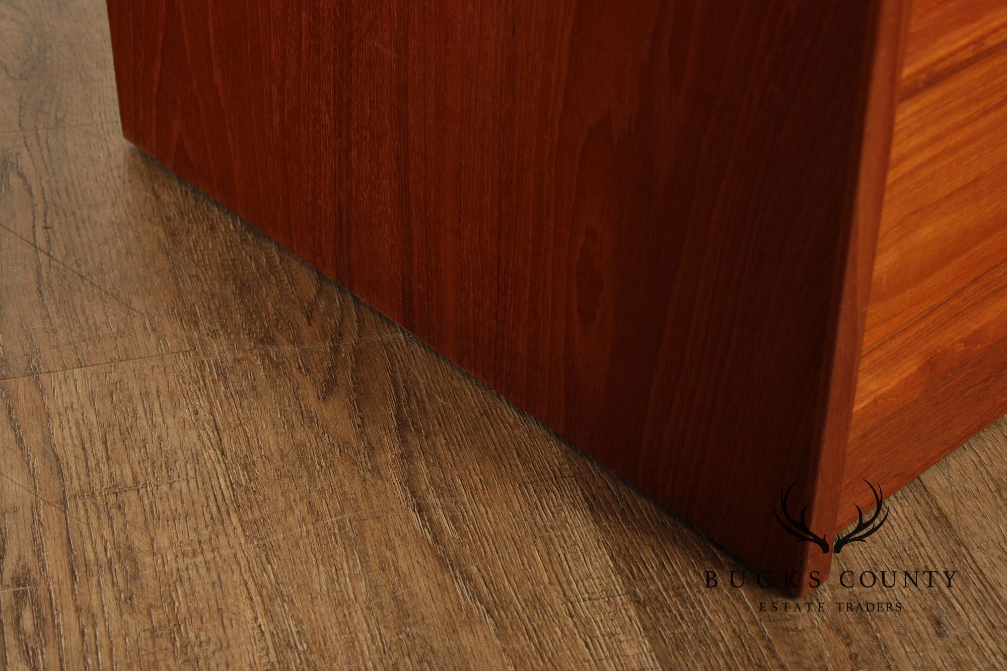 Schreiber’s Møbelfabrik Mid Century Danish Teak Vanity With Bench