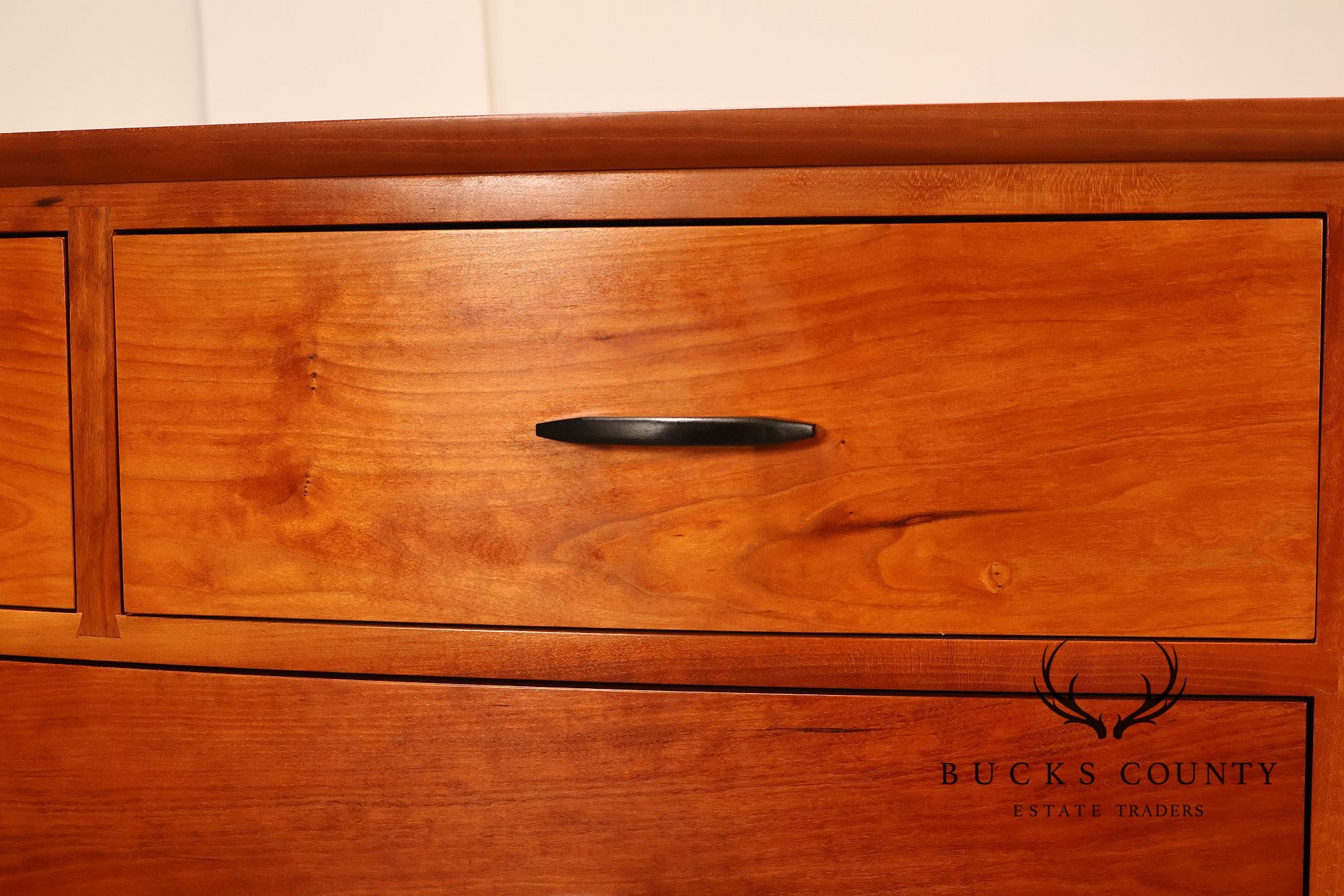 Thomas Moser Cherry Crescent Four Drawer Bureau