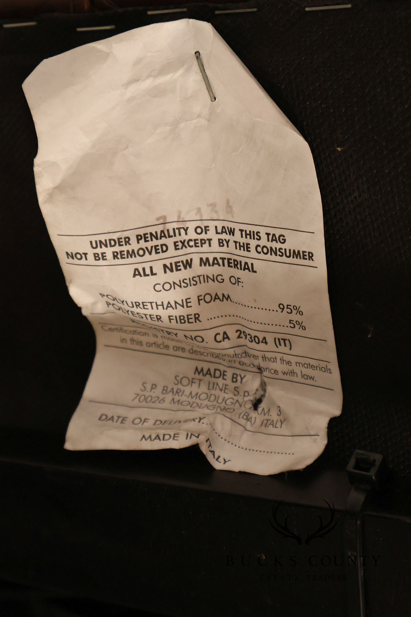 Soft Line Pair of 'Energia' Leather Power Reclining Sofas