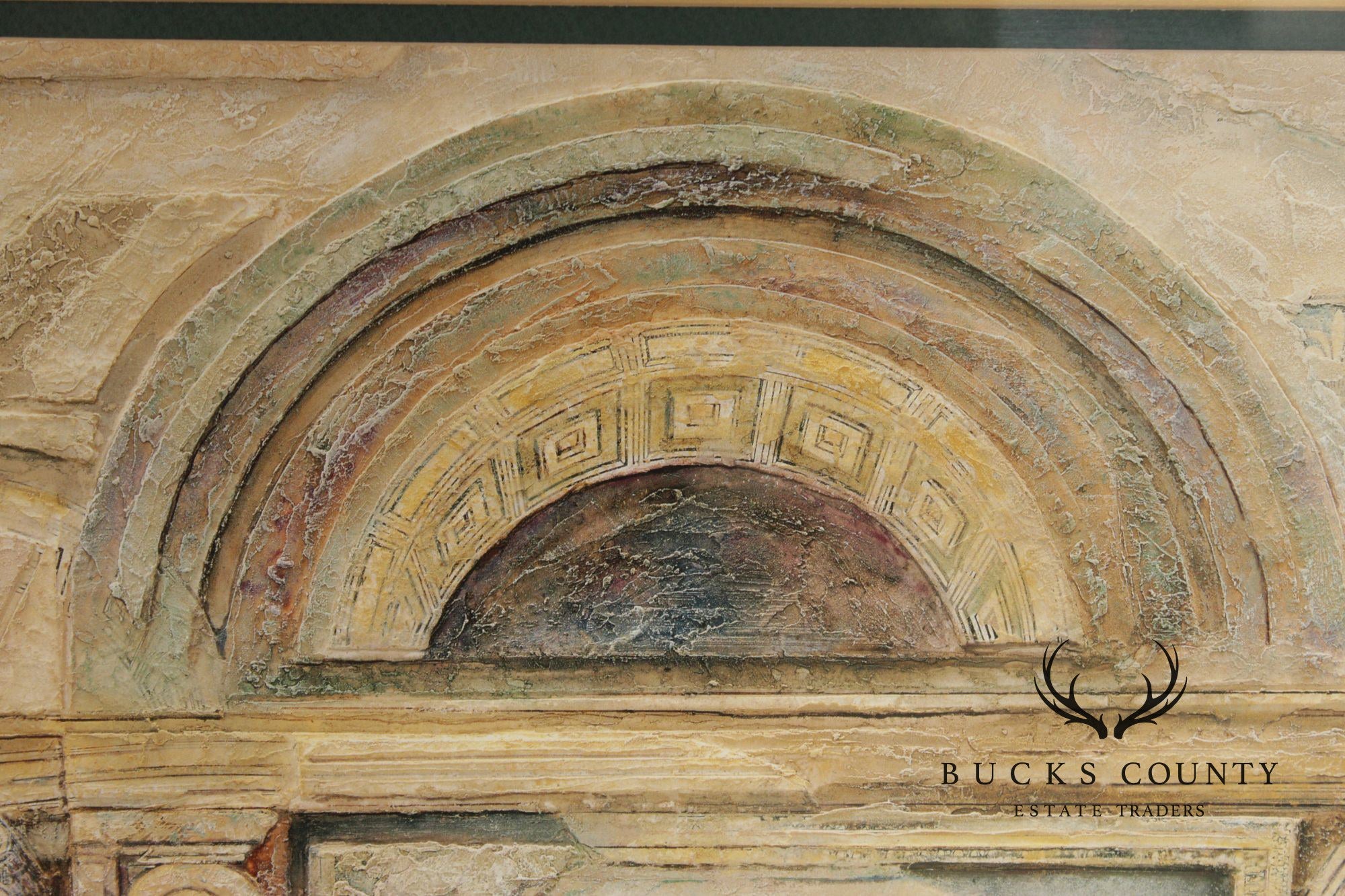 Arnold Iger Surrealist Style Framed Print, 'Imperial Peony'