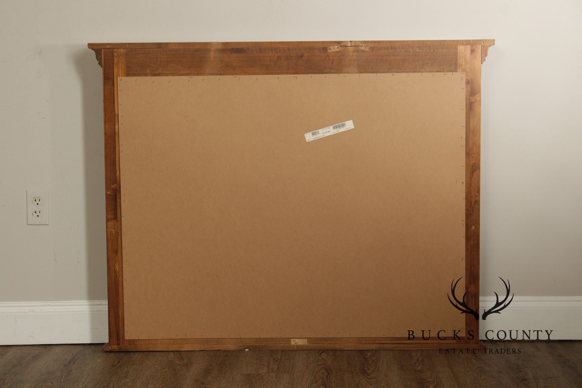 Durham furniture Savile Row Landscape Maple Dresser Mirror