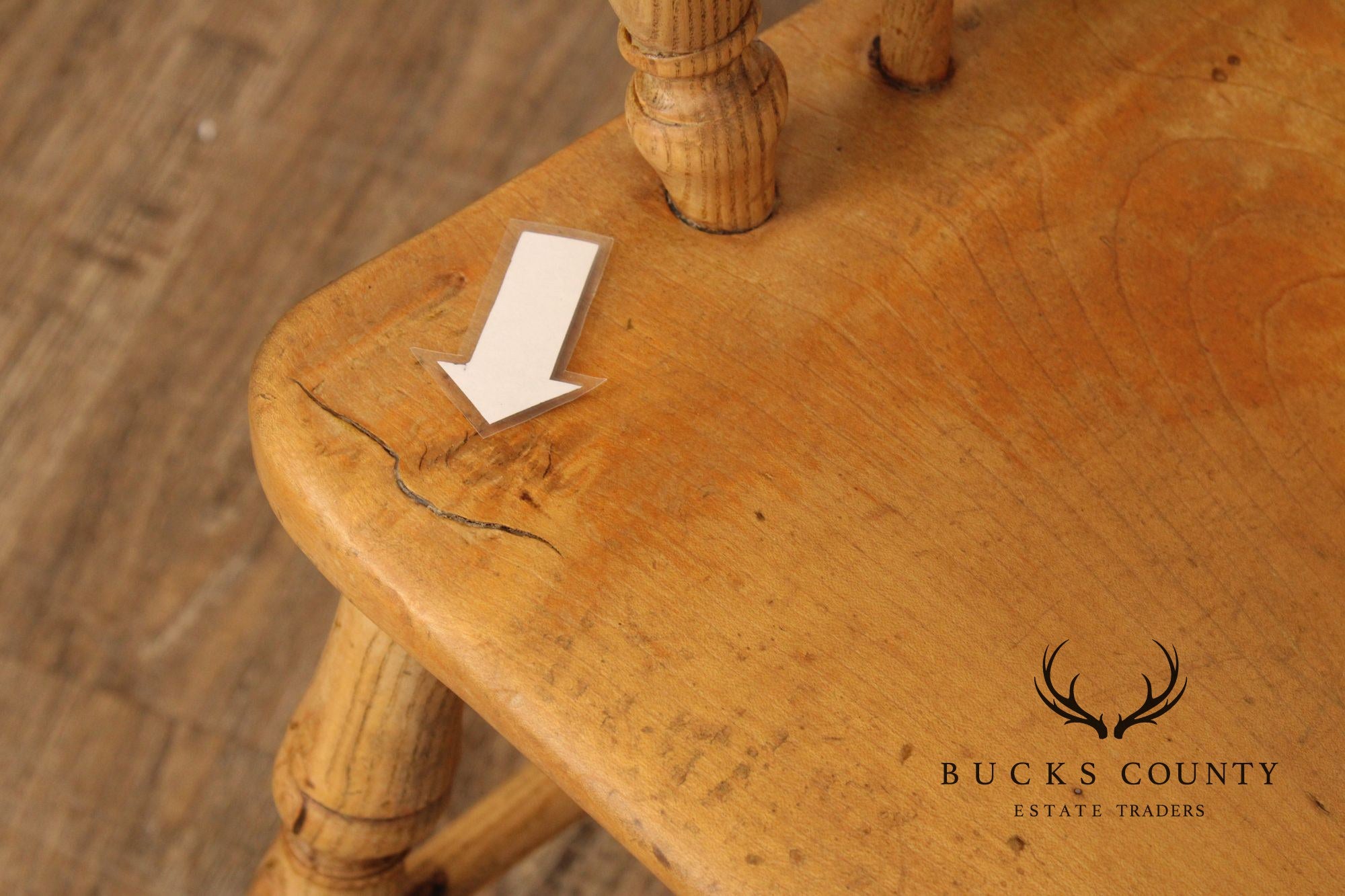 Antique English Oak Windsor Armchair