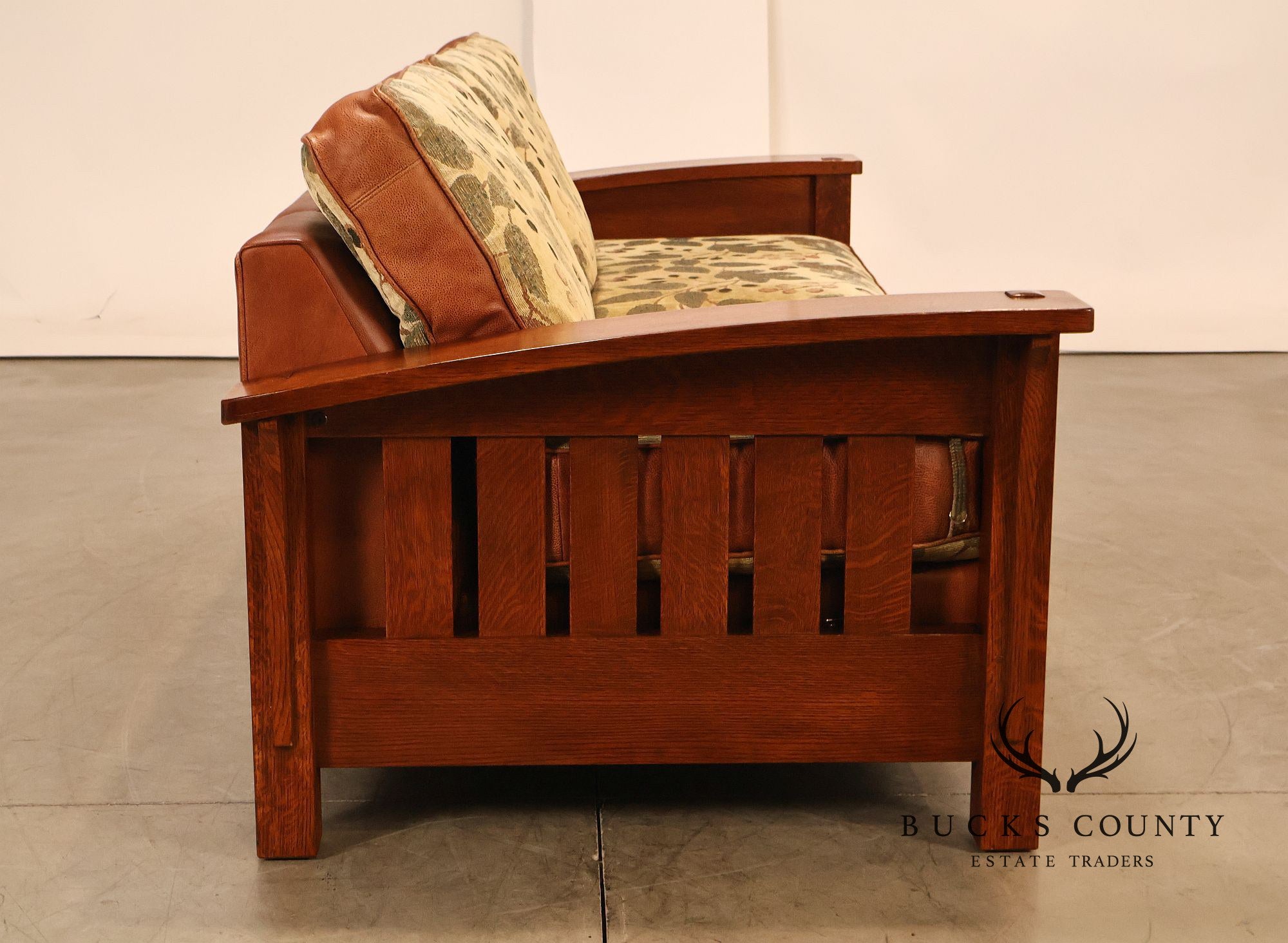 Stickley Mission Collection Oak Orchard Street Sofa