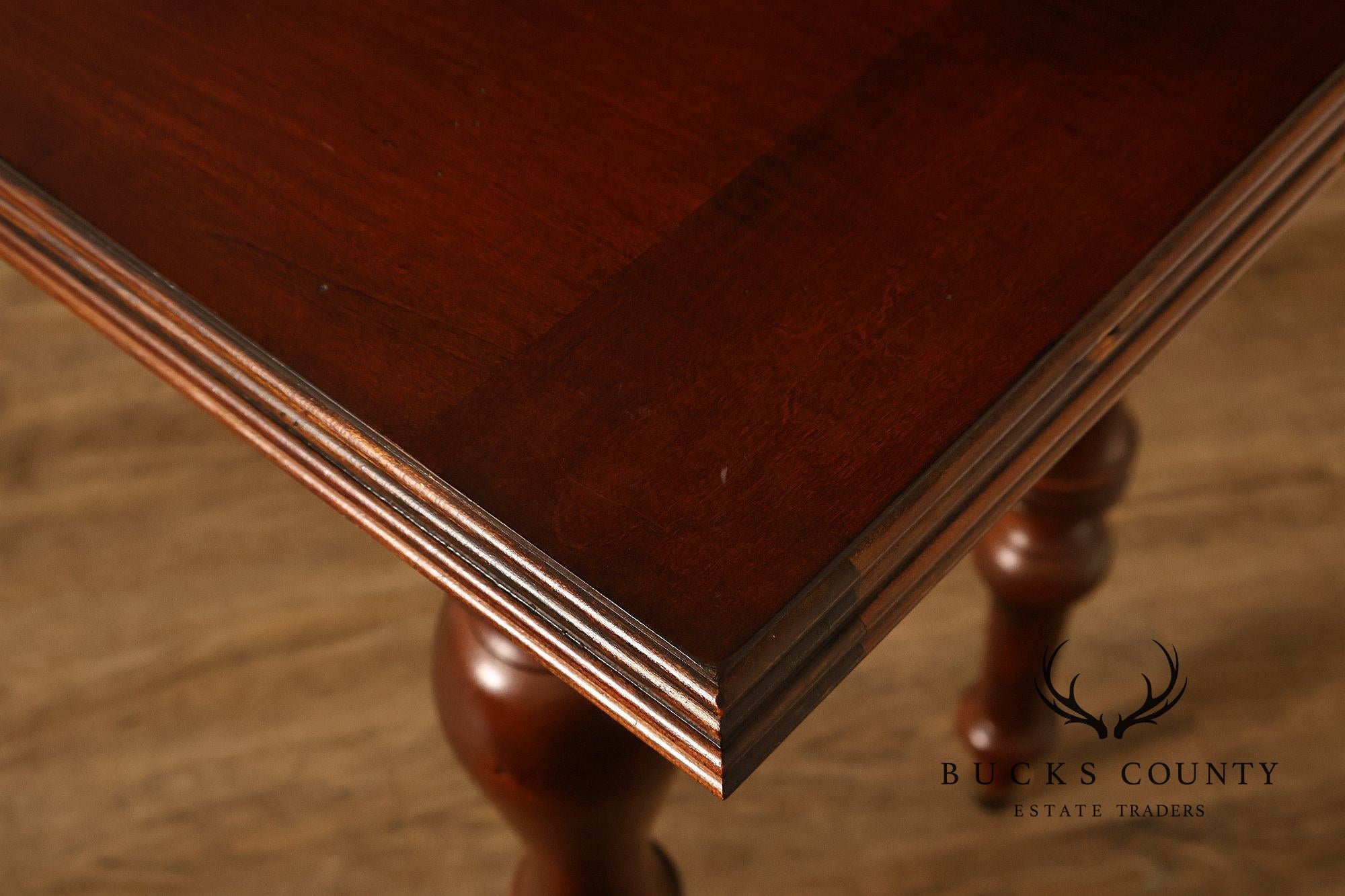 Ethan Allen British Classics Cherry Flip Top Console Dining Table