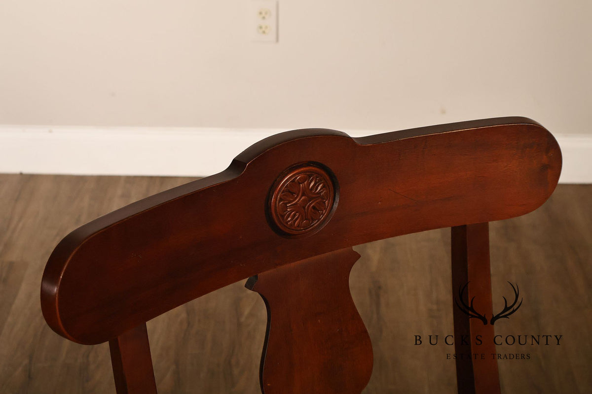 Ethan Allen British Classics Collection Set of Eight Dining Chairs