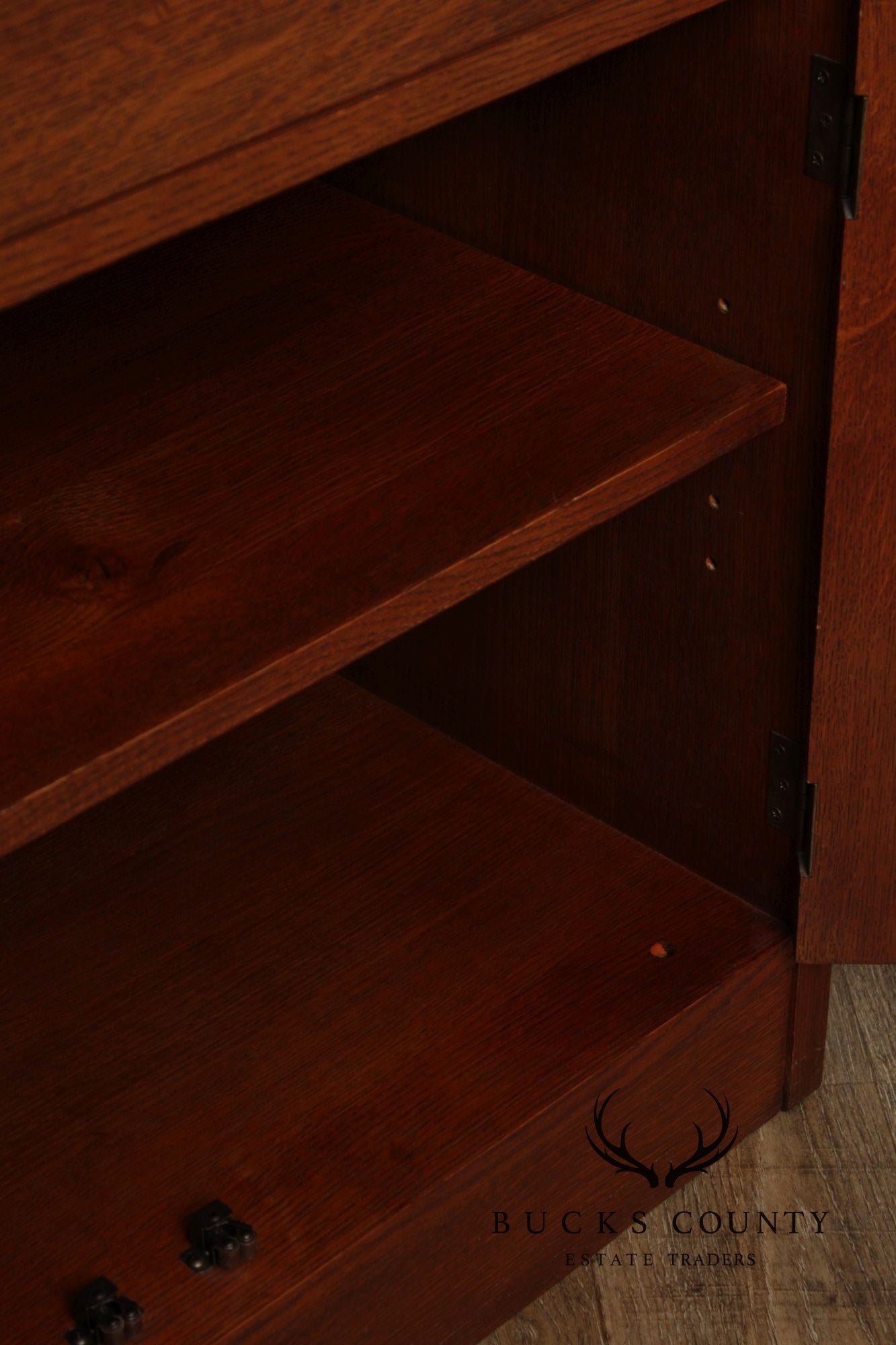 Stickley Mission Collection Oak Office Credenza