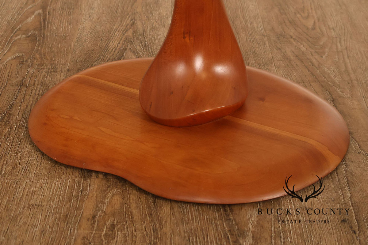 Studio Crafted Sculpted Cherry Organic Pedestal
