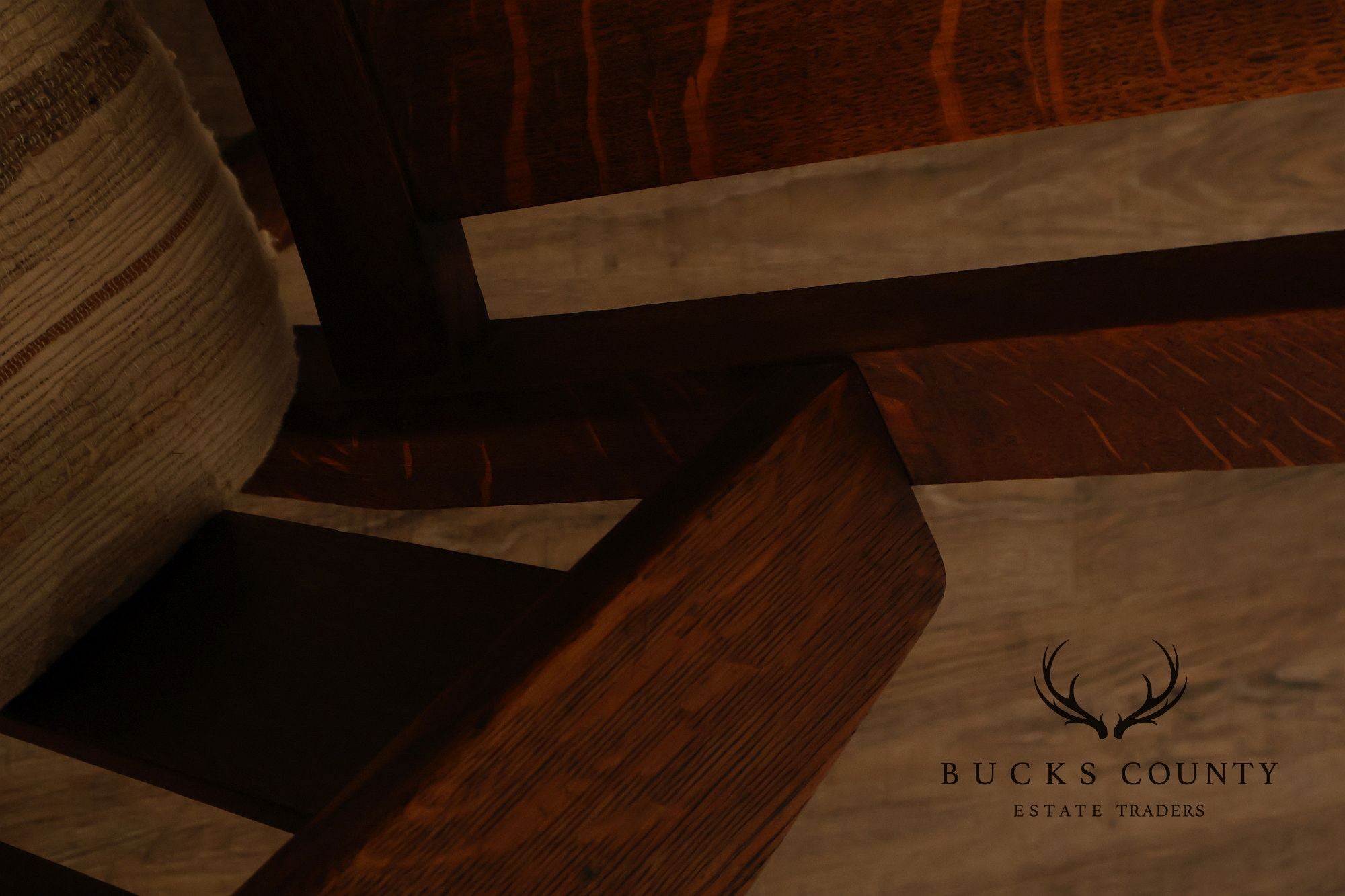 Antique Lifetime Furniture Mission Oak Rocking Chair