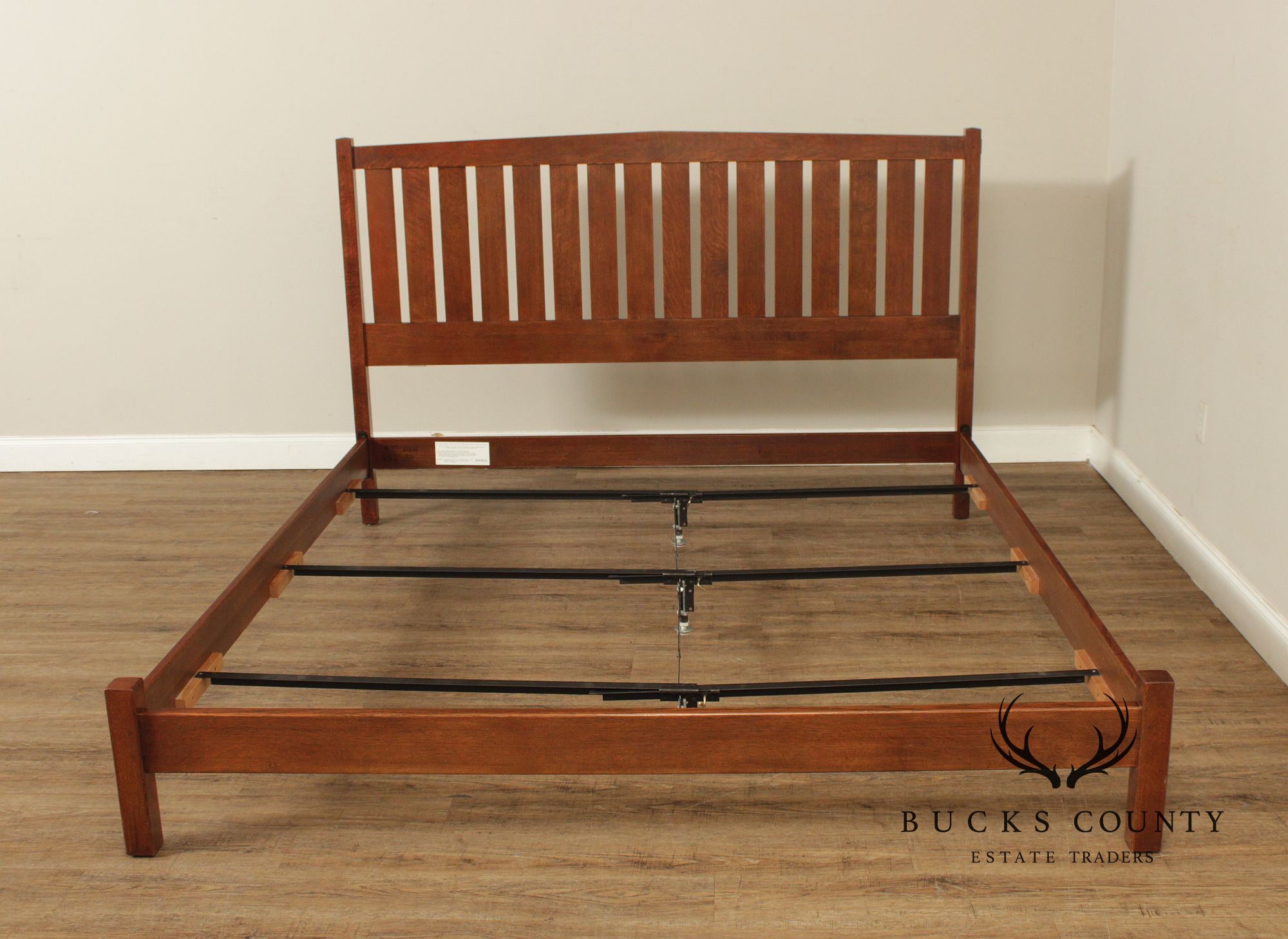Stickley Mission Collection Oak King Size Bed