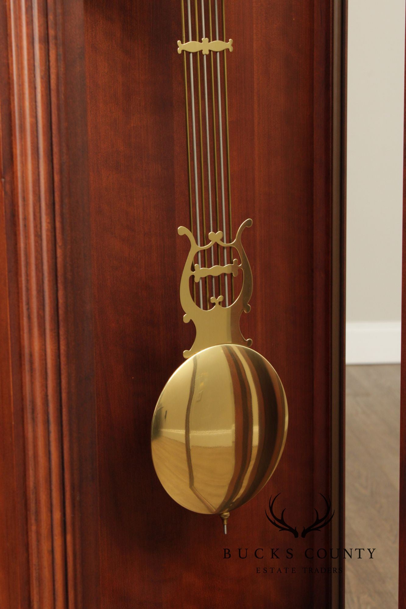 Ridgeway Traditional Cherry Grandfather Clock