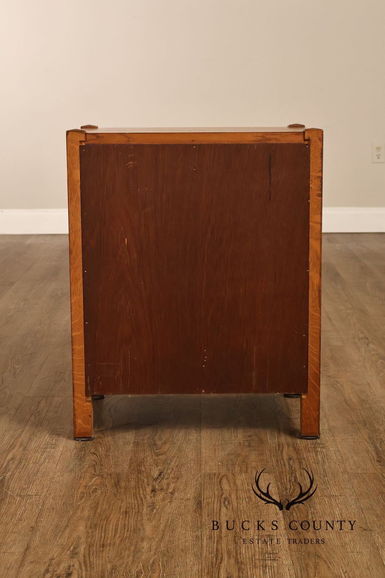 Stickley Mission Collection Pair Of Oak Chest Nightstands