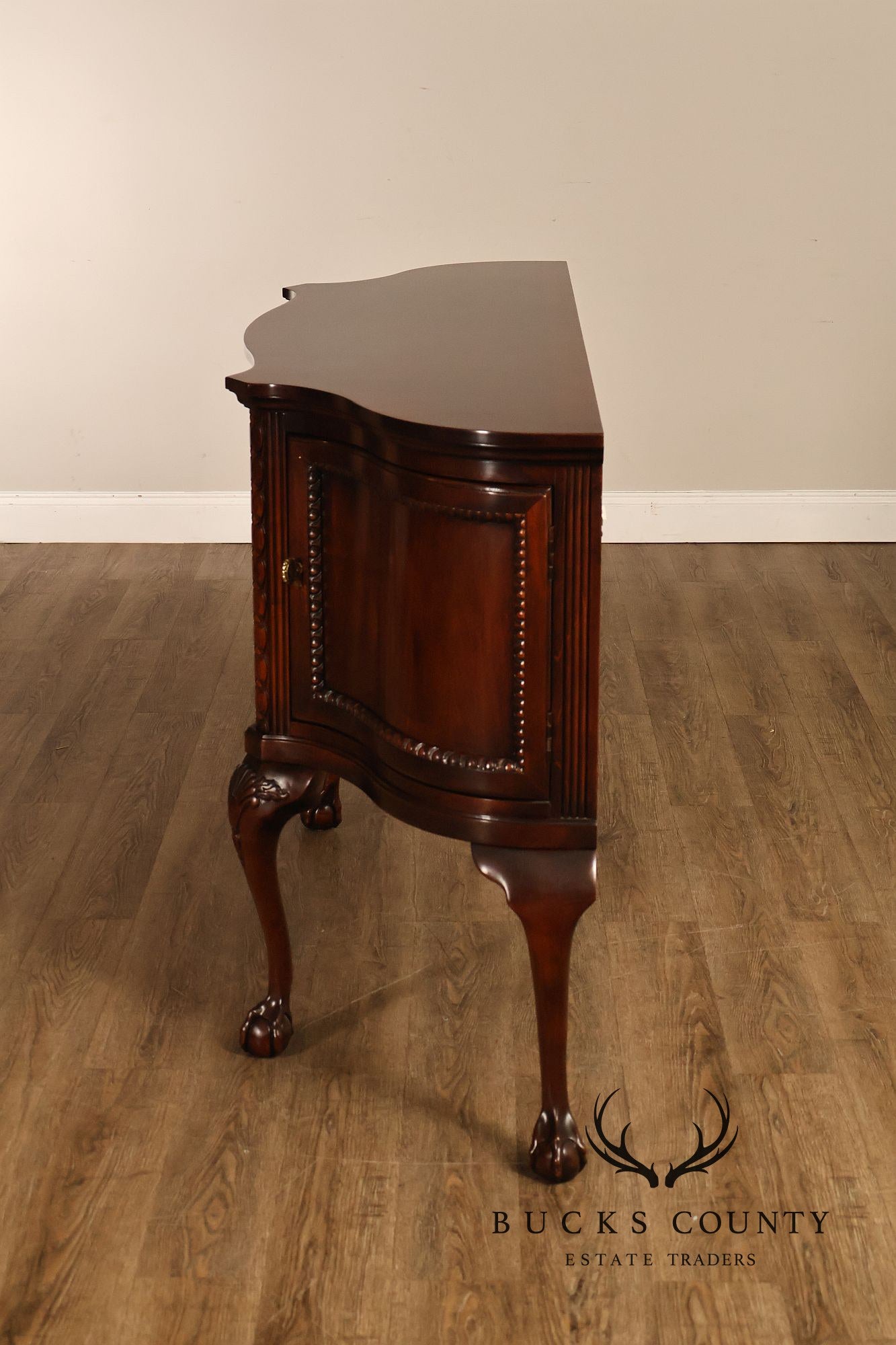 Century Furniture Mahogany Chippendale Style Sideboard Buffet