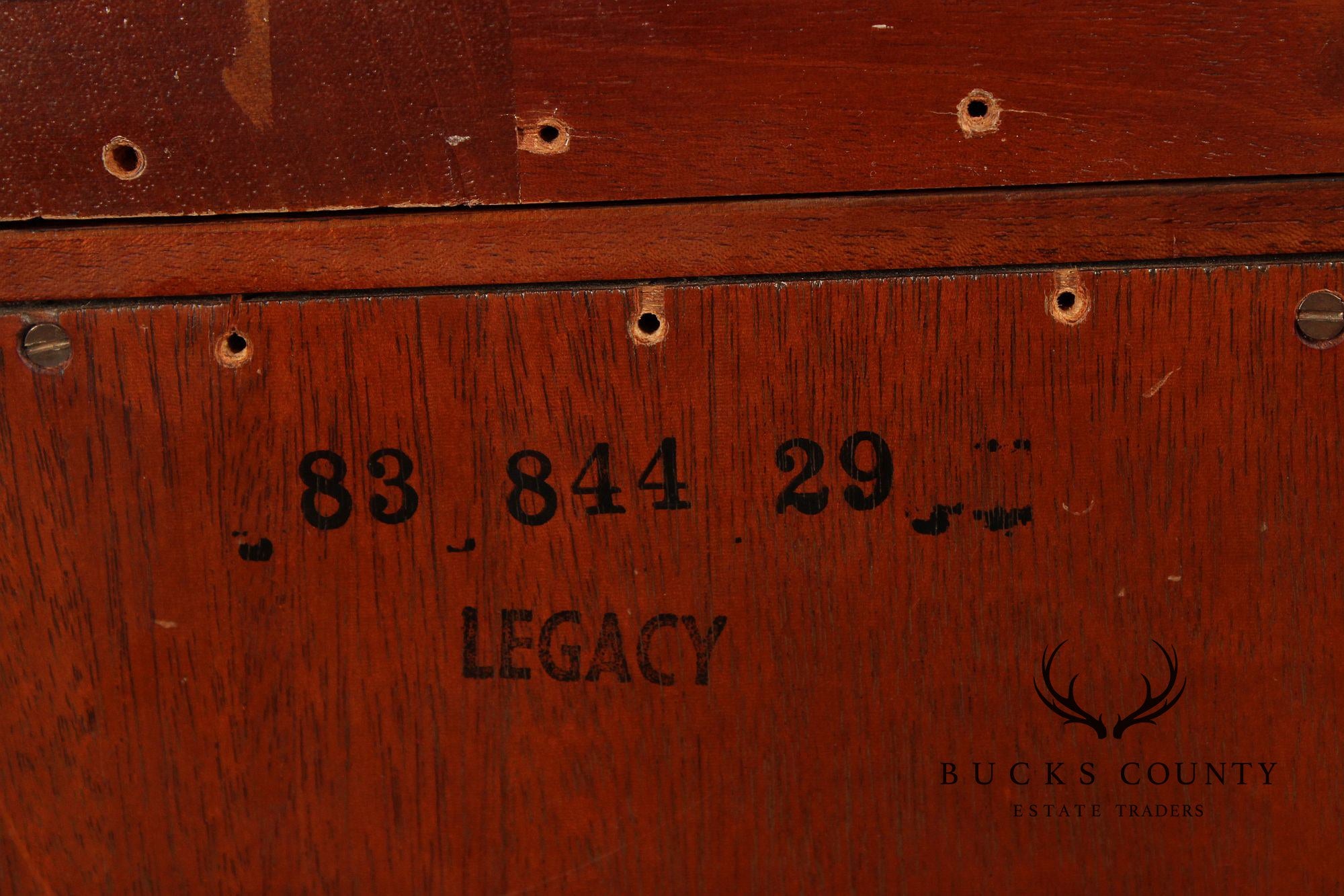 Kindel Winterthur Reproduction Mahogany Secretary Desk