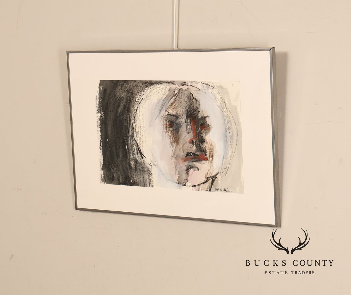 Anne Cooper Dobbins Mixed Media, '1 Ways of Seeing Oneself'