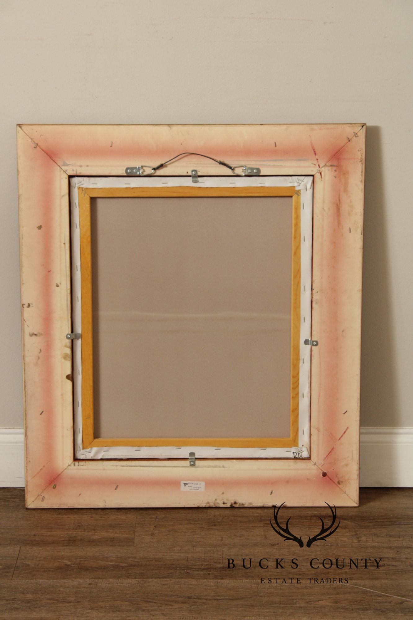 Abstract Expressionism Framed Color Block Painting