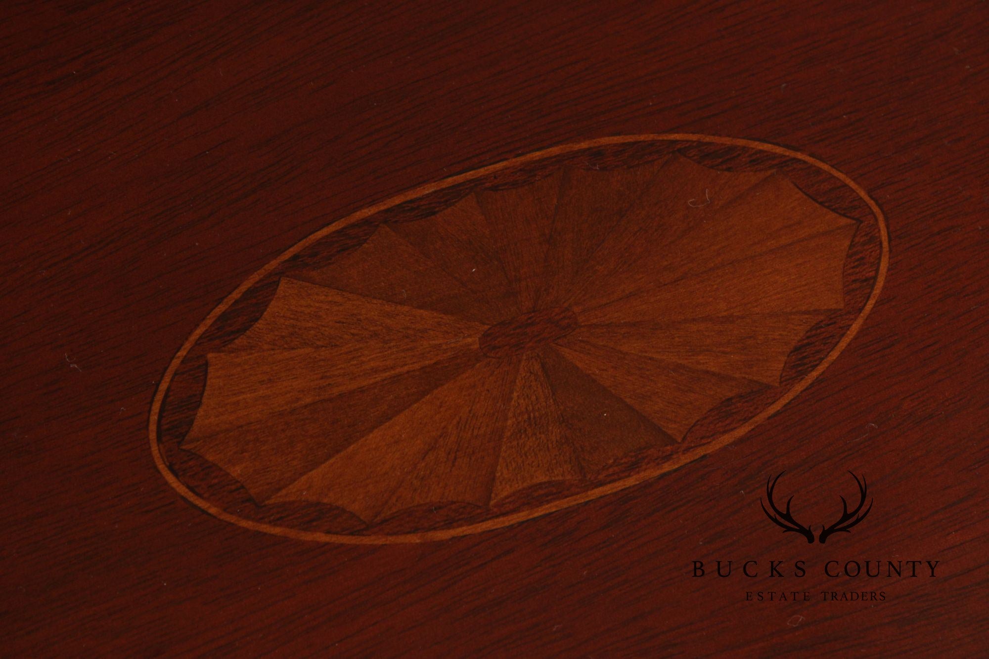 Colony Furniture Regency Style Inlaid Mahogany Nesting Tables