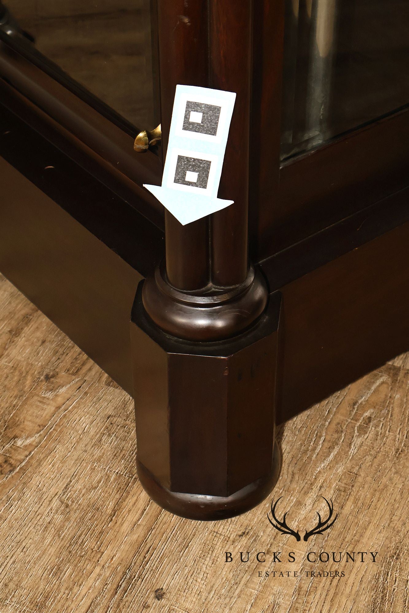 American Chime Clock Co Nine Tube Grandfather Clock with Moon Dial and Westminster Chime Movement
