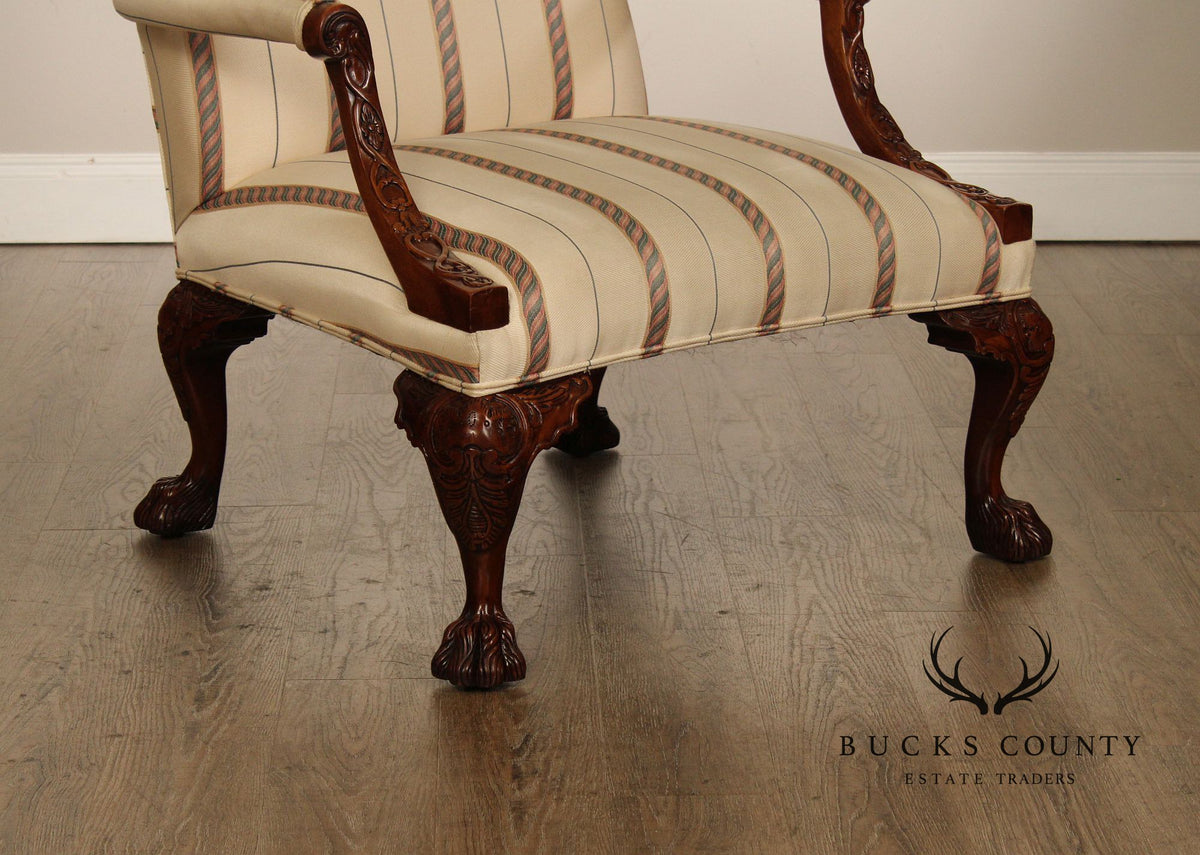 Henredon Historic Natchez Collection Mahogany Armchair