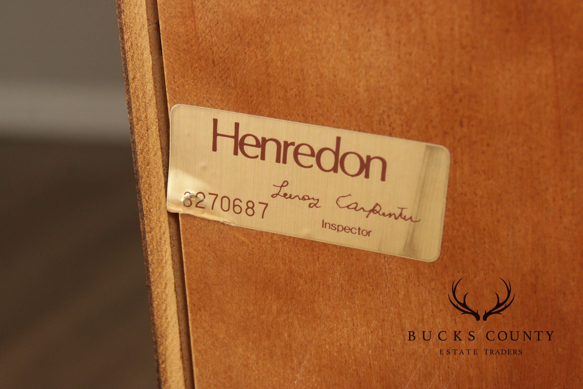 Henredon Aston Court Collection Mahogany Chippendale Bedroom Armoire Cabinet