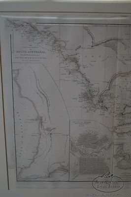 W. Graham Arader III Antique Framed Map of Australia