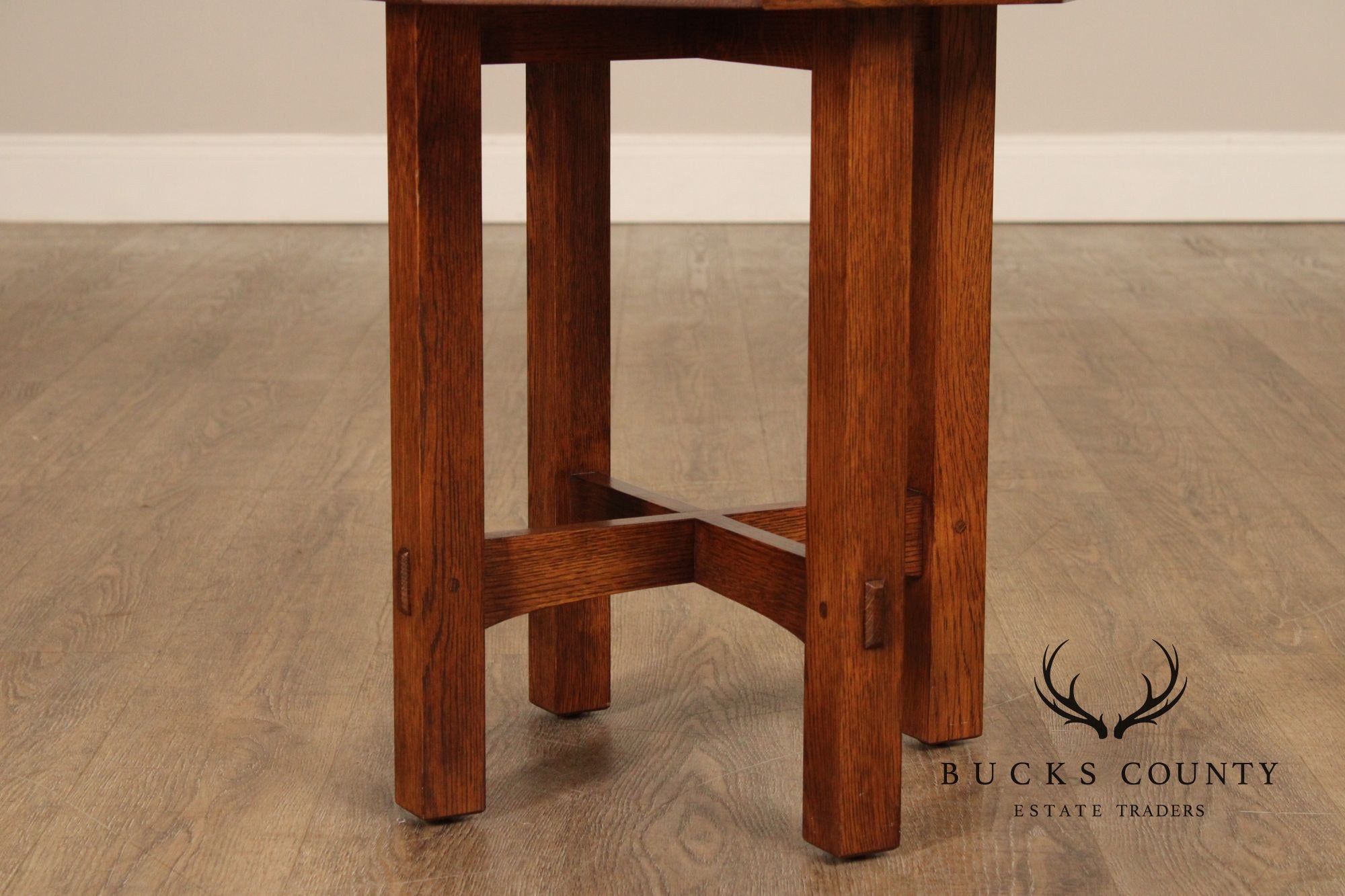 Stickley Mission Collection Oak Tabouret