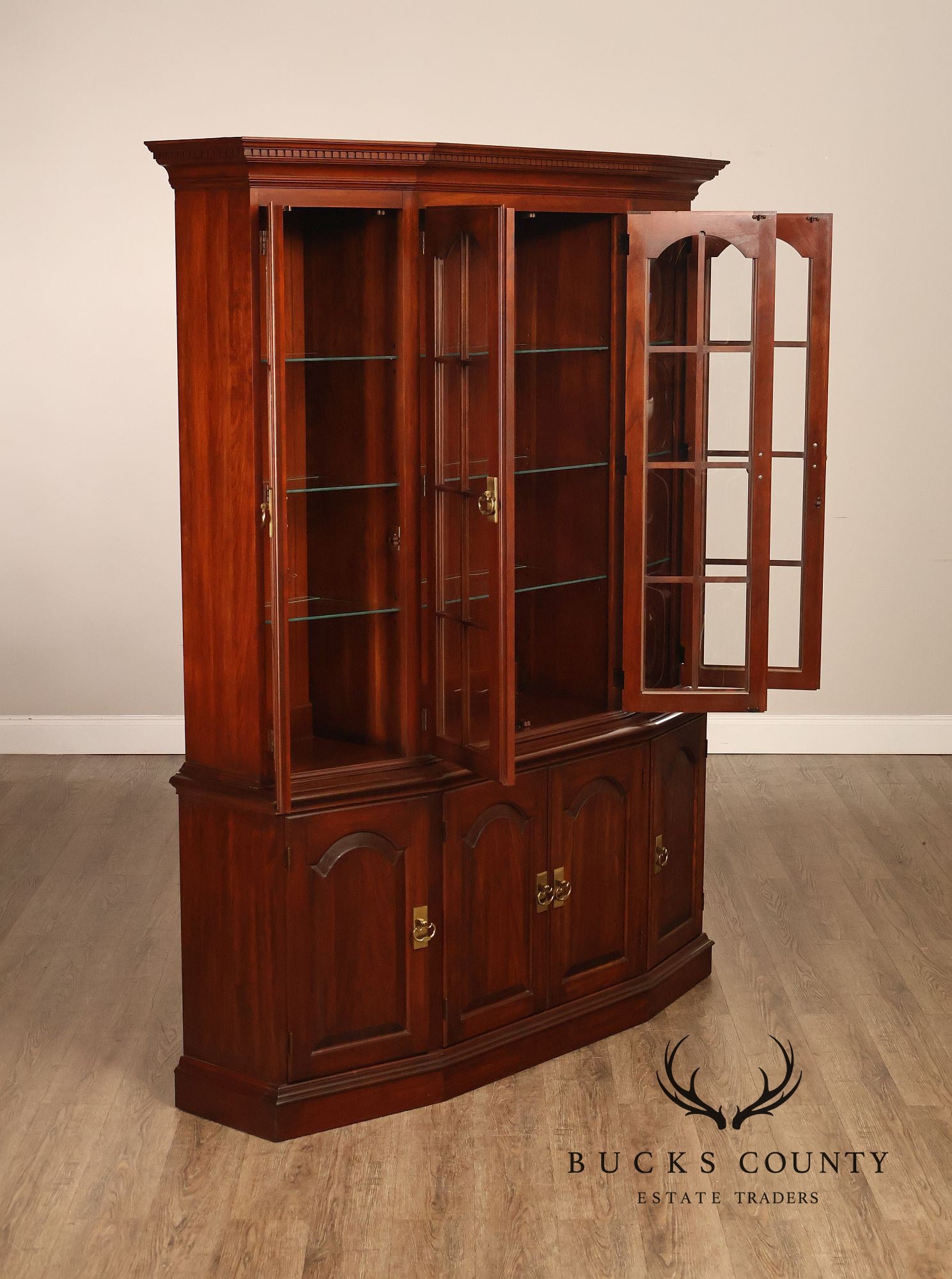 Pennsylvania House Vintage Cherry China Cabinet