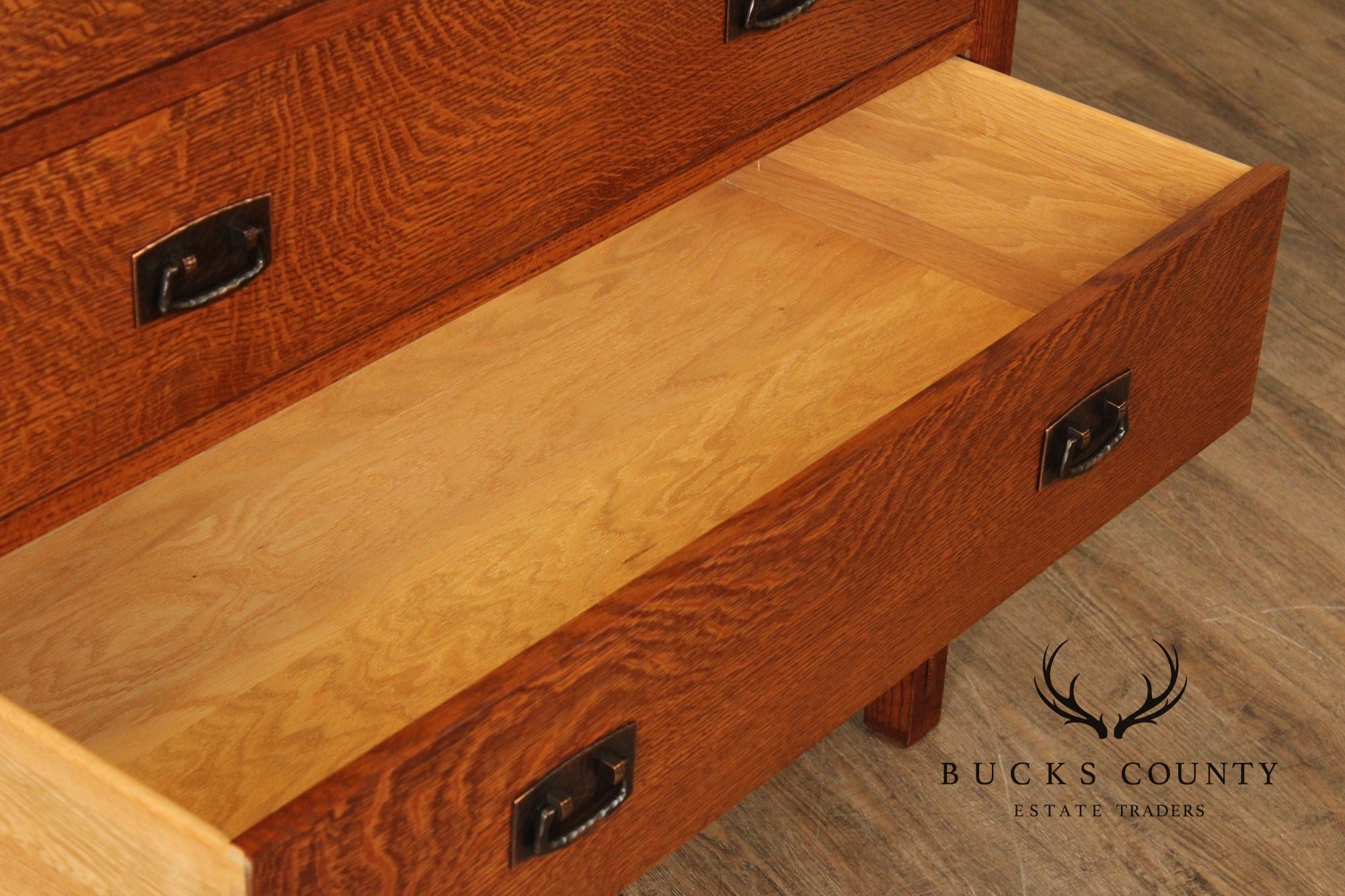 Stickley Mission Collection Oak High Chest