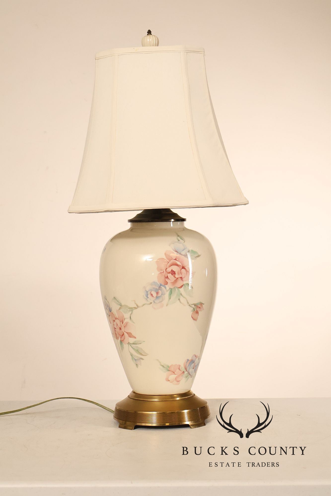 Vintage Lenox Porcelain Urn Table Lamp