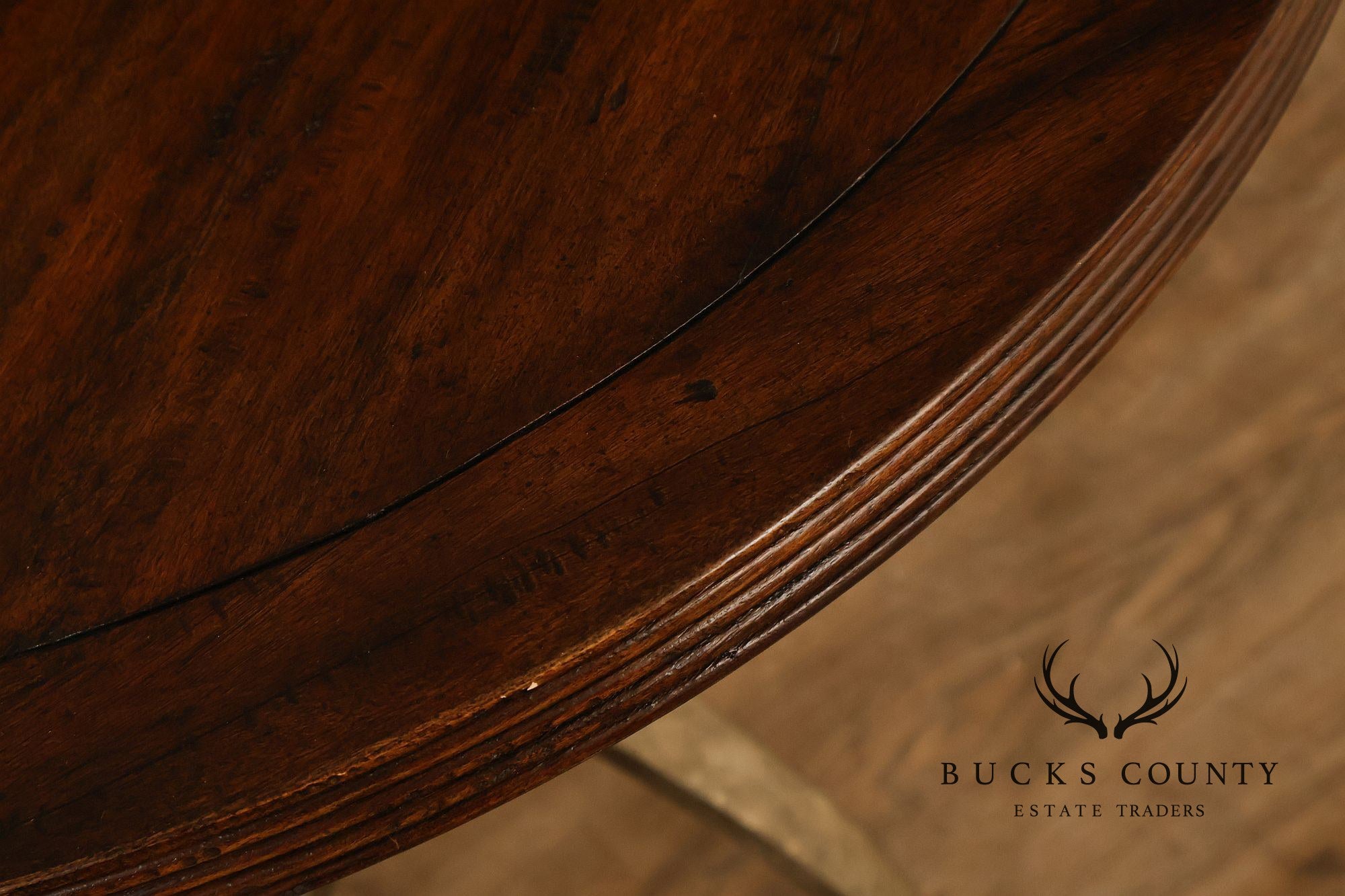Theodore Alexander Pair Of Round L'Usine Bistro Accent Tables