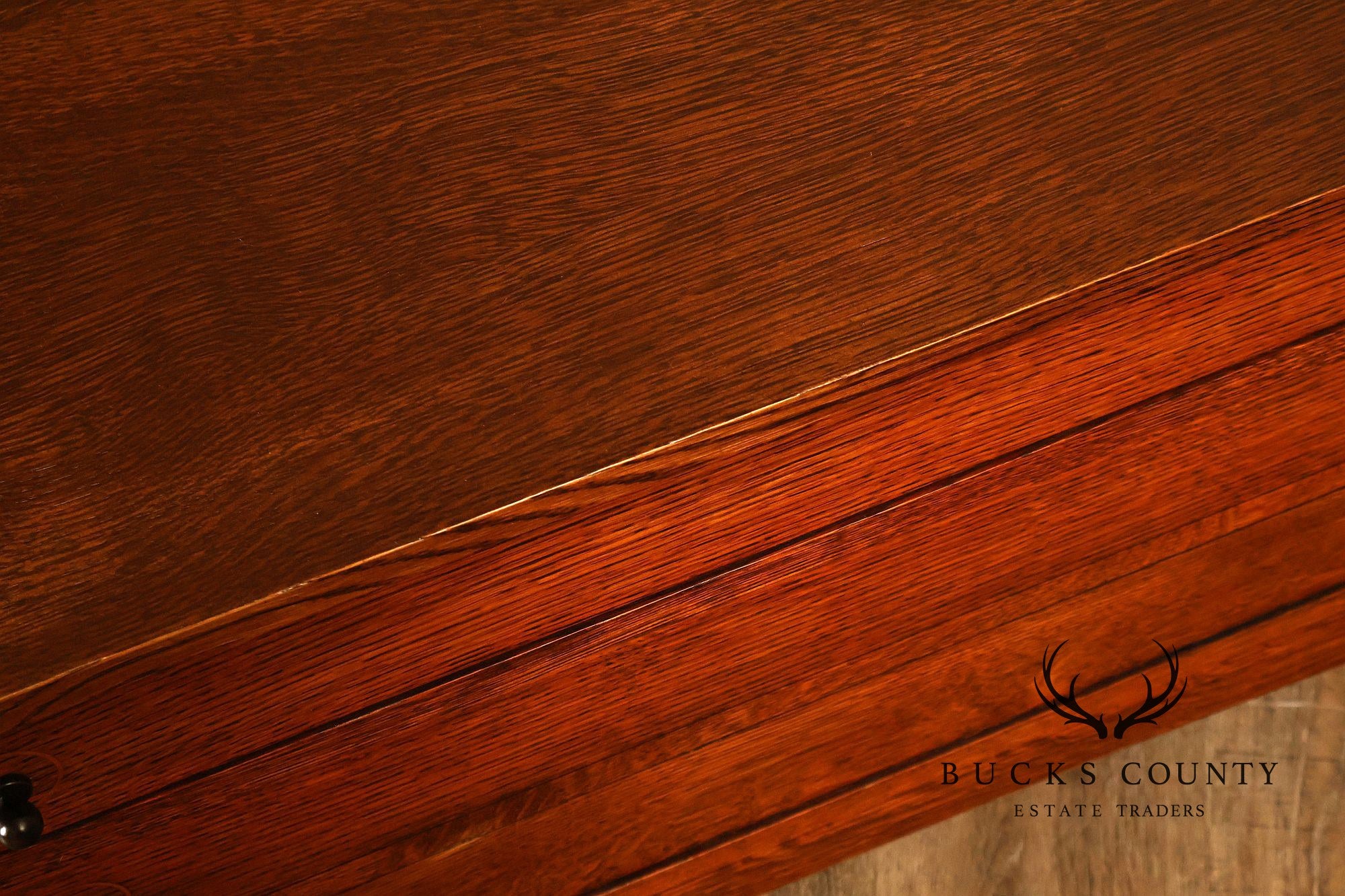 Stickley Harvey Ellis Mission Collection Oak Cocktail Table With Inlay