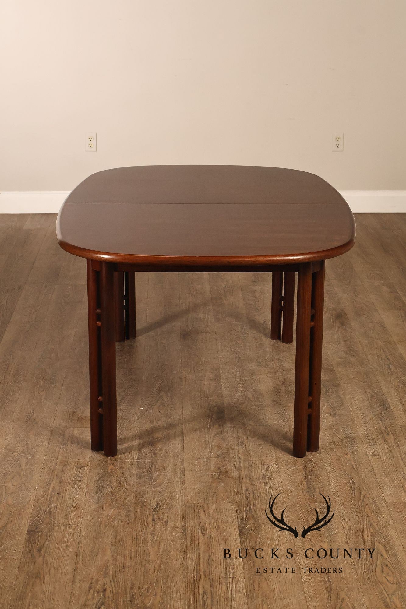 Danish Modern Rosewood Extension Dining Table With Two Leaves By Boltinge