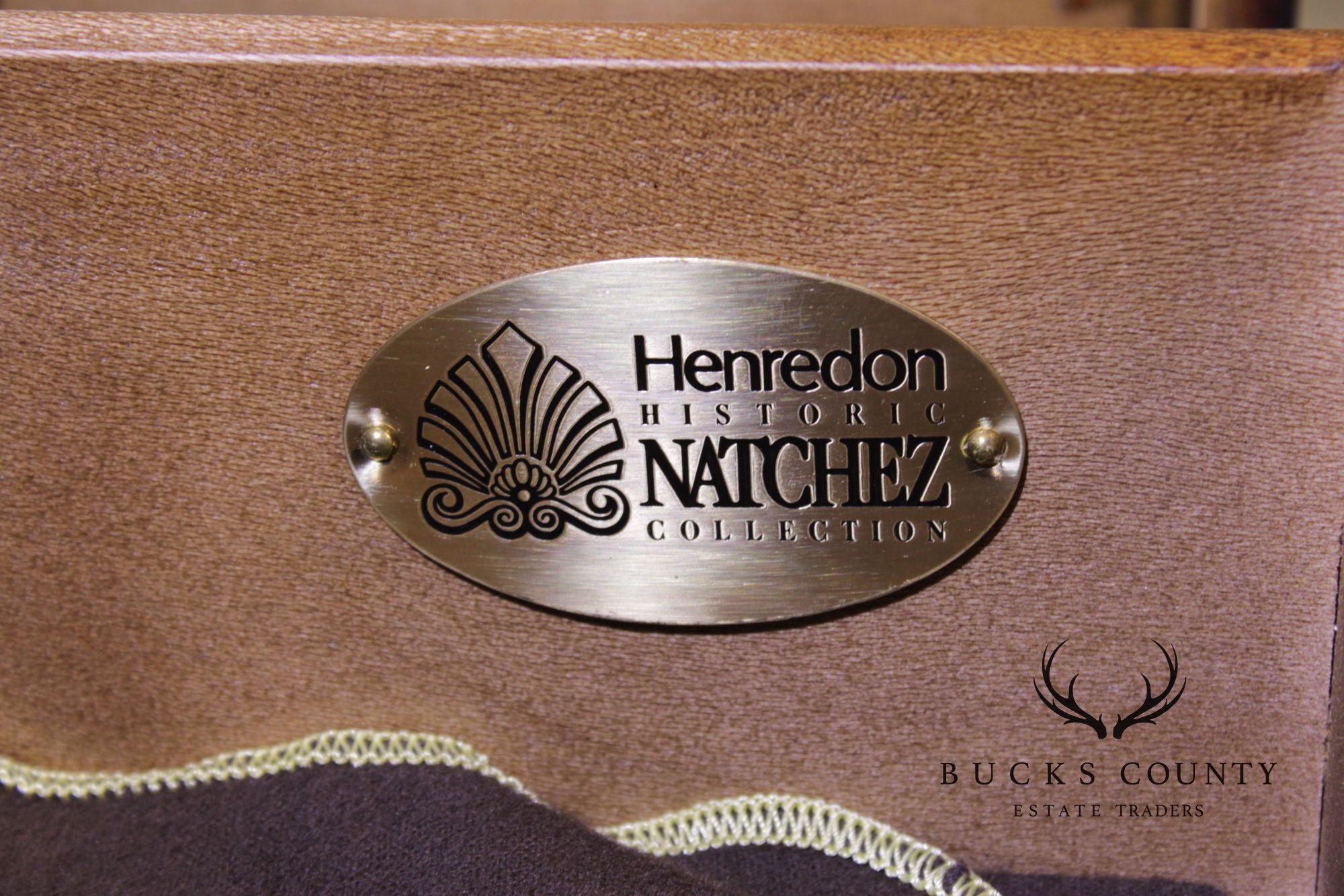 Henredon Historic Natchez Collection Marble Top Mahogany Sideboard