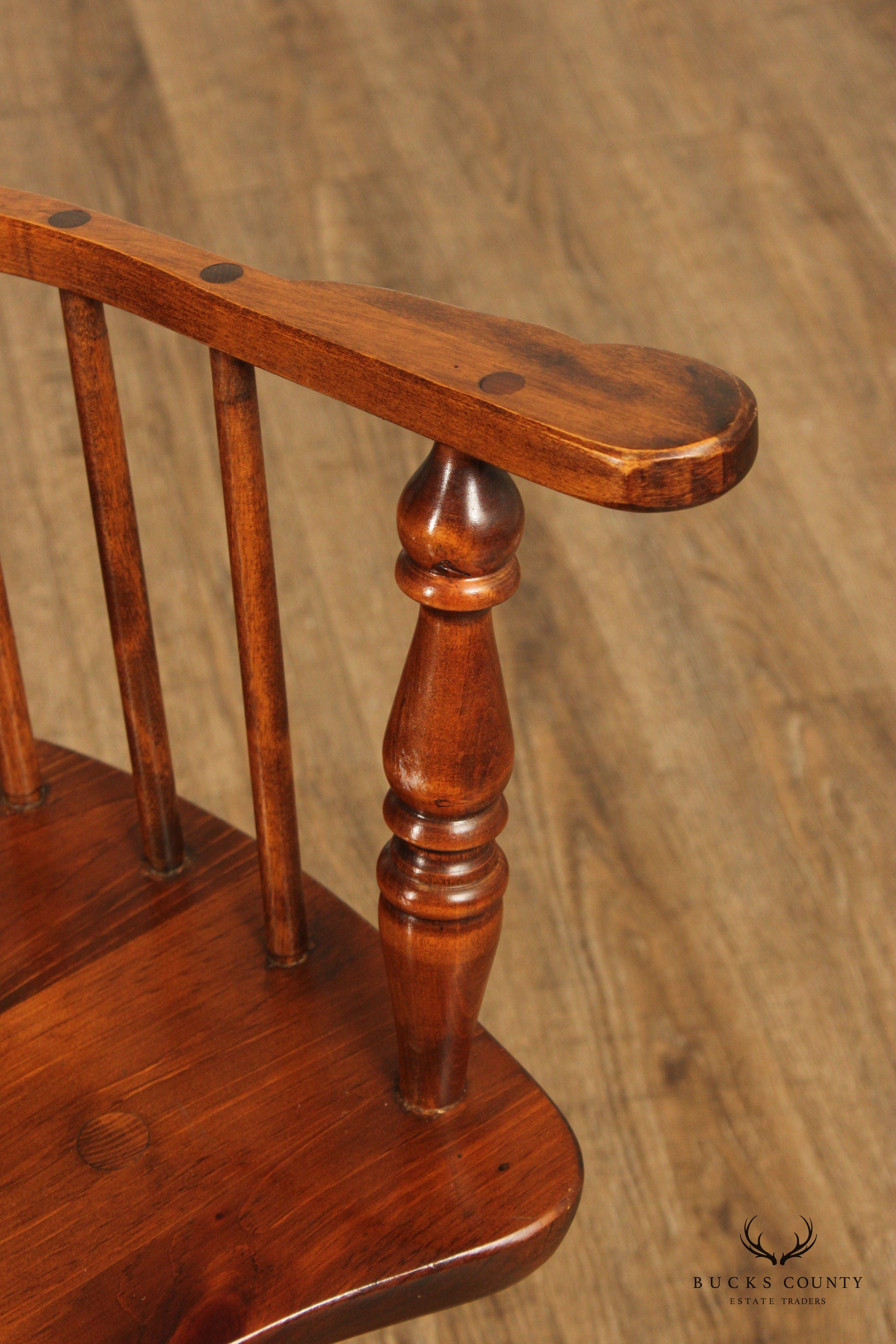 Benchmade Vintage High Back Windsor Armchair