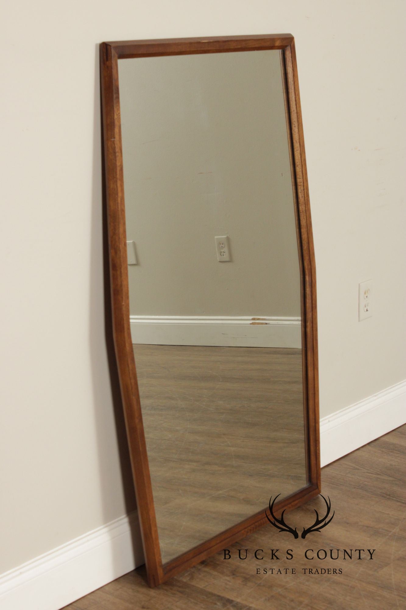 American of Martinsville Mid Century Modern Walnut Mirror