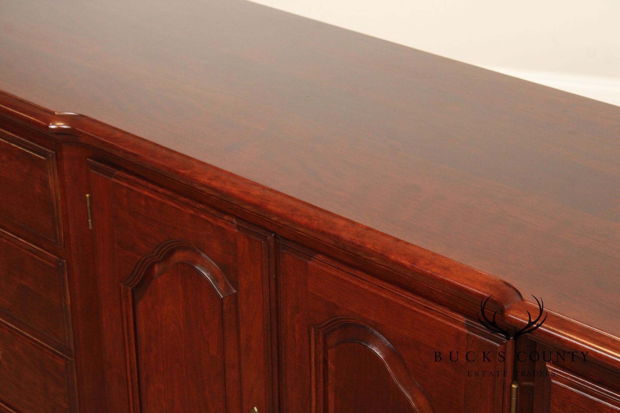 Pennsylvania House Chippendale Style Cherry Long Dresser