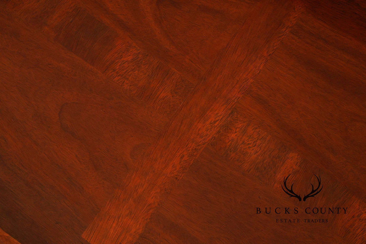 Chippendale Style Mahogany Butler's Tray Coffee Table