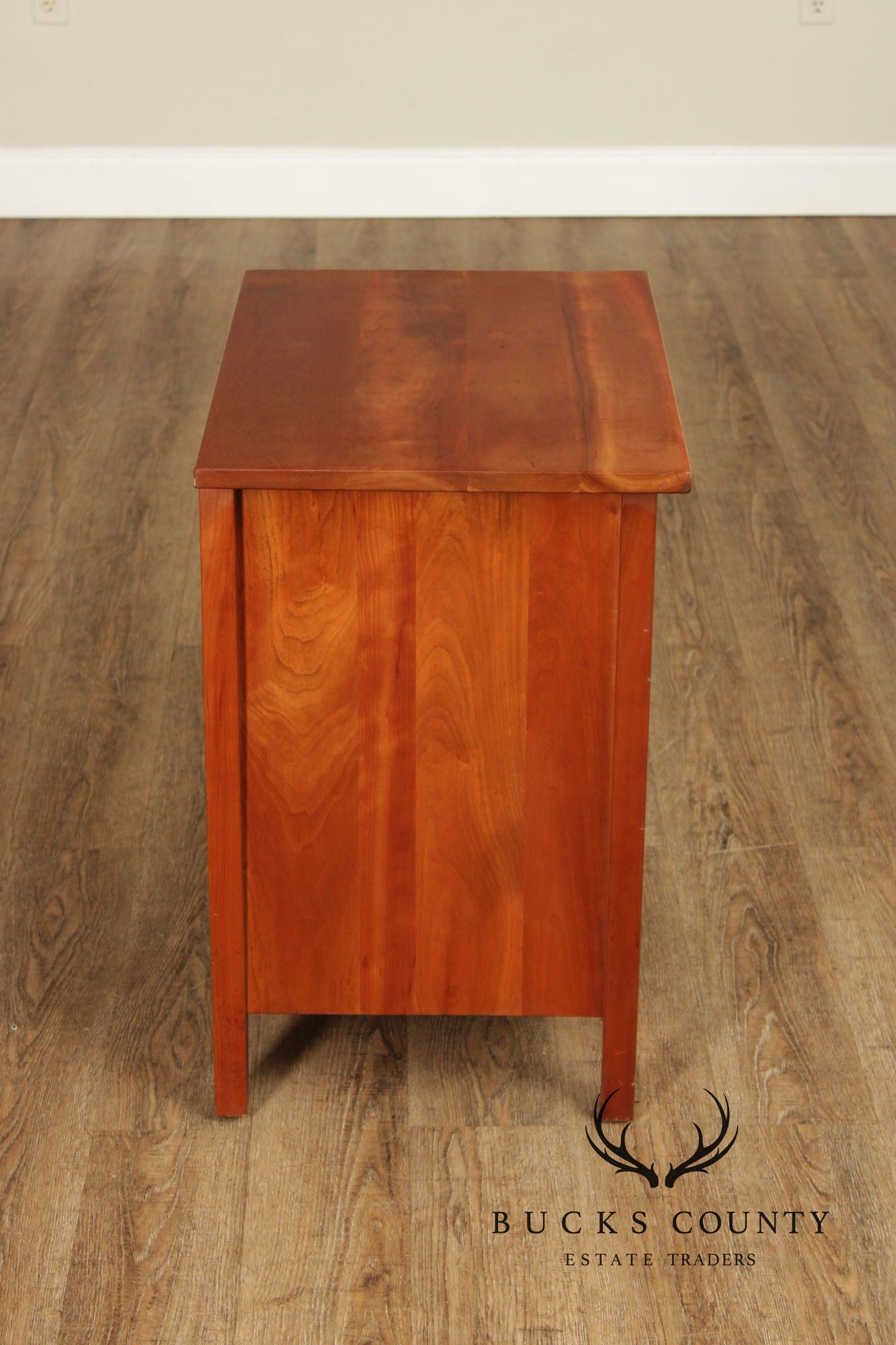 Stickley Mission Collection Harvey Ellis Cherry Three Drawer Nightstand