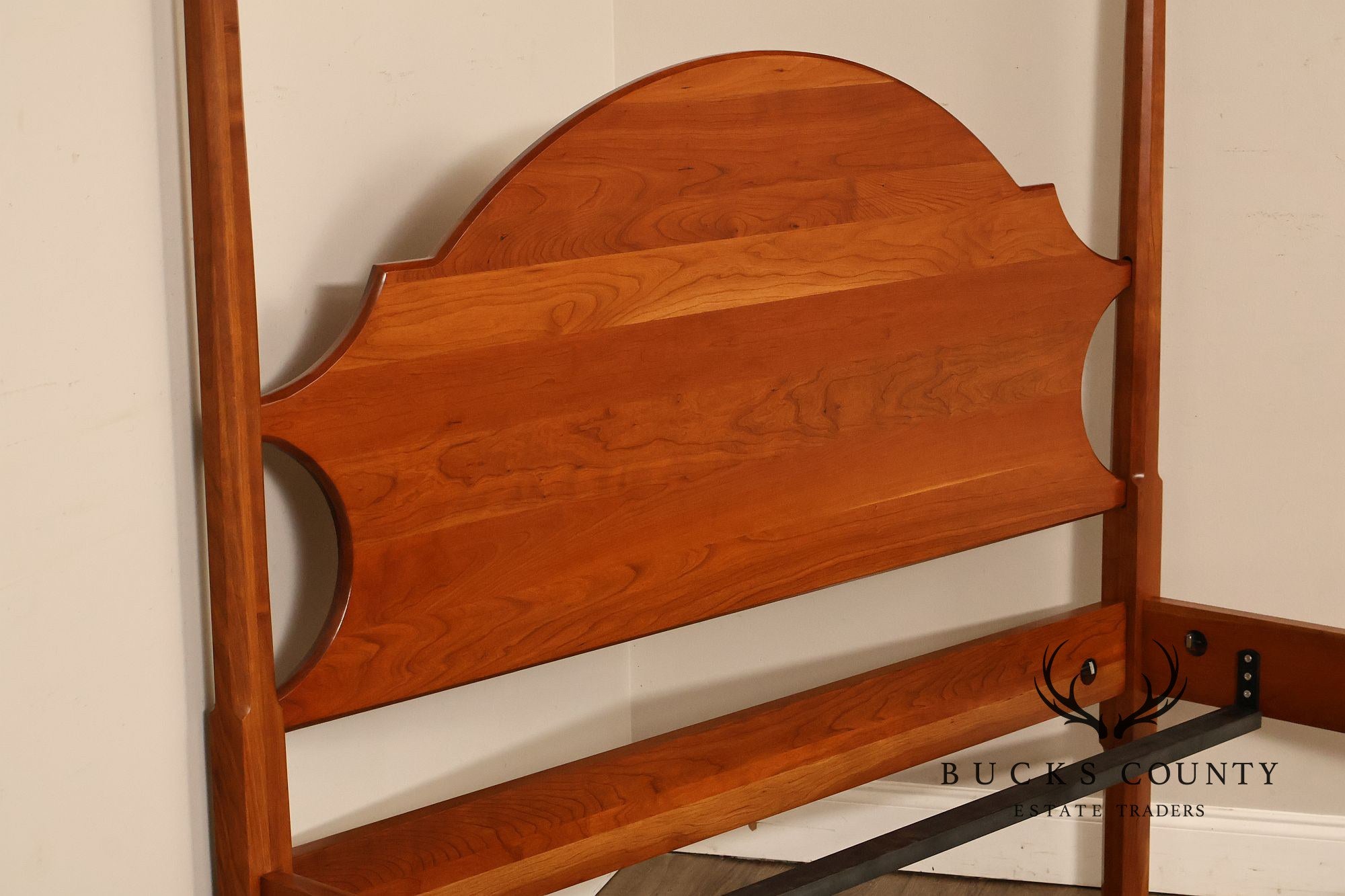 Custom Quality Solid Cherry Queen Size Poster Bed