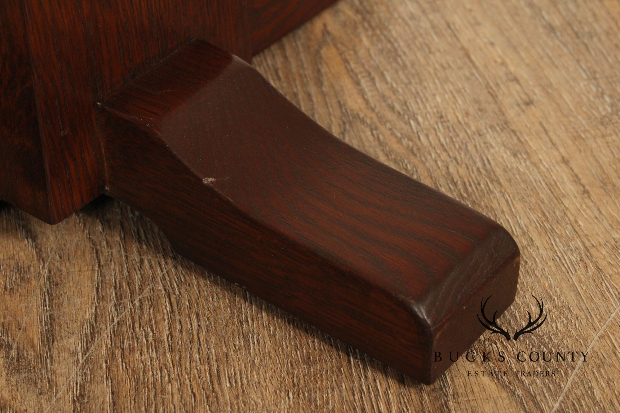 Stickley Mission Collection Oak Pedestal