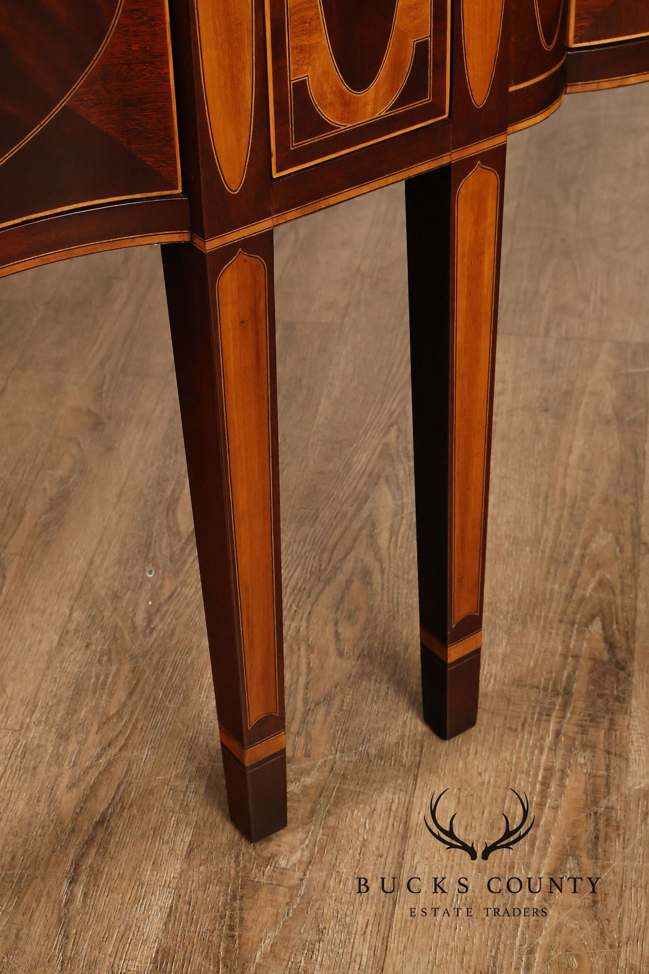 Kindel Federal Style Mahogany Inlaid Winterthur Sideboard