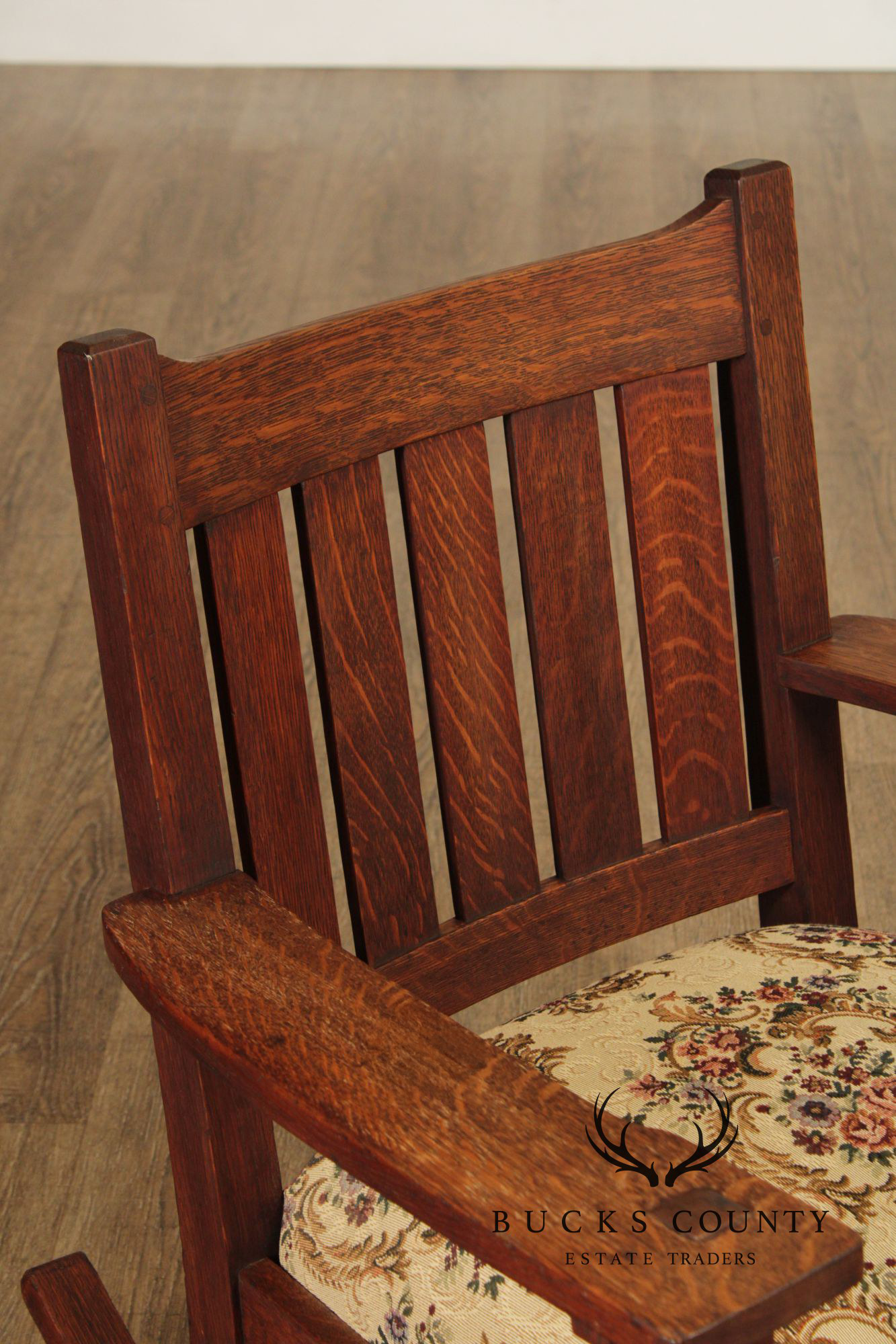 L.&J. G. Stickley Antique Mission Oak Rocker