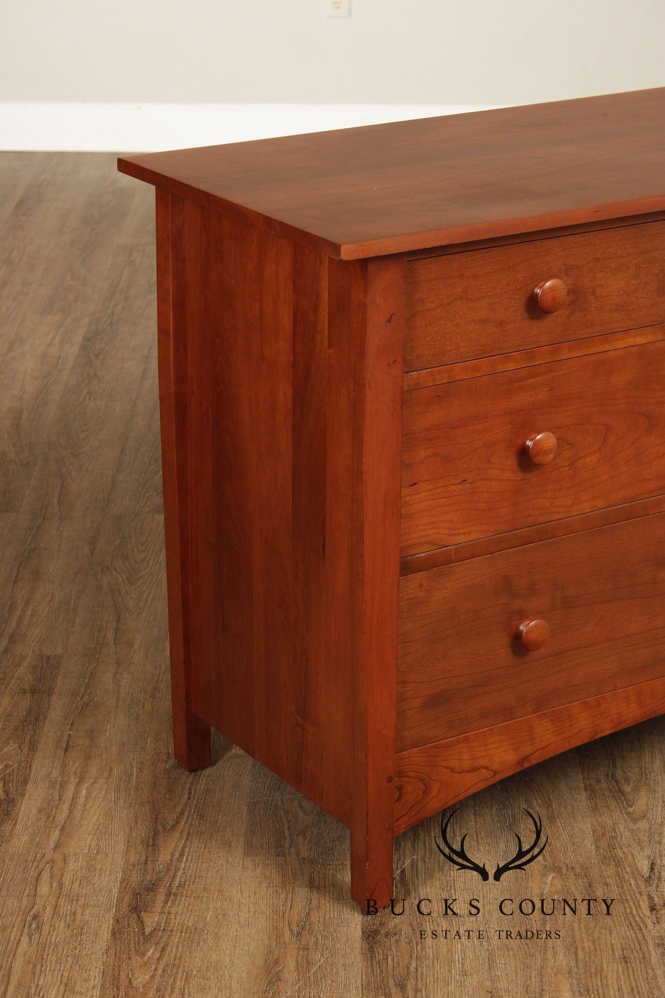 Stickley Mission Collection Cherry Seven Drawer Dresser