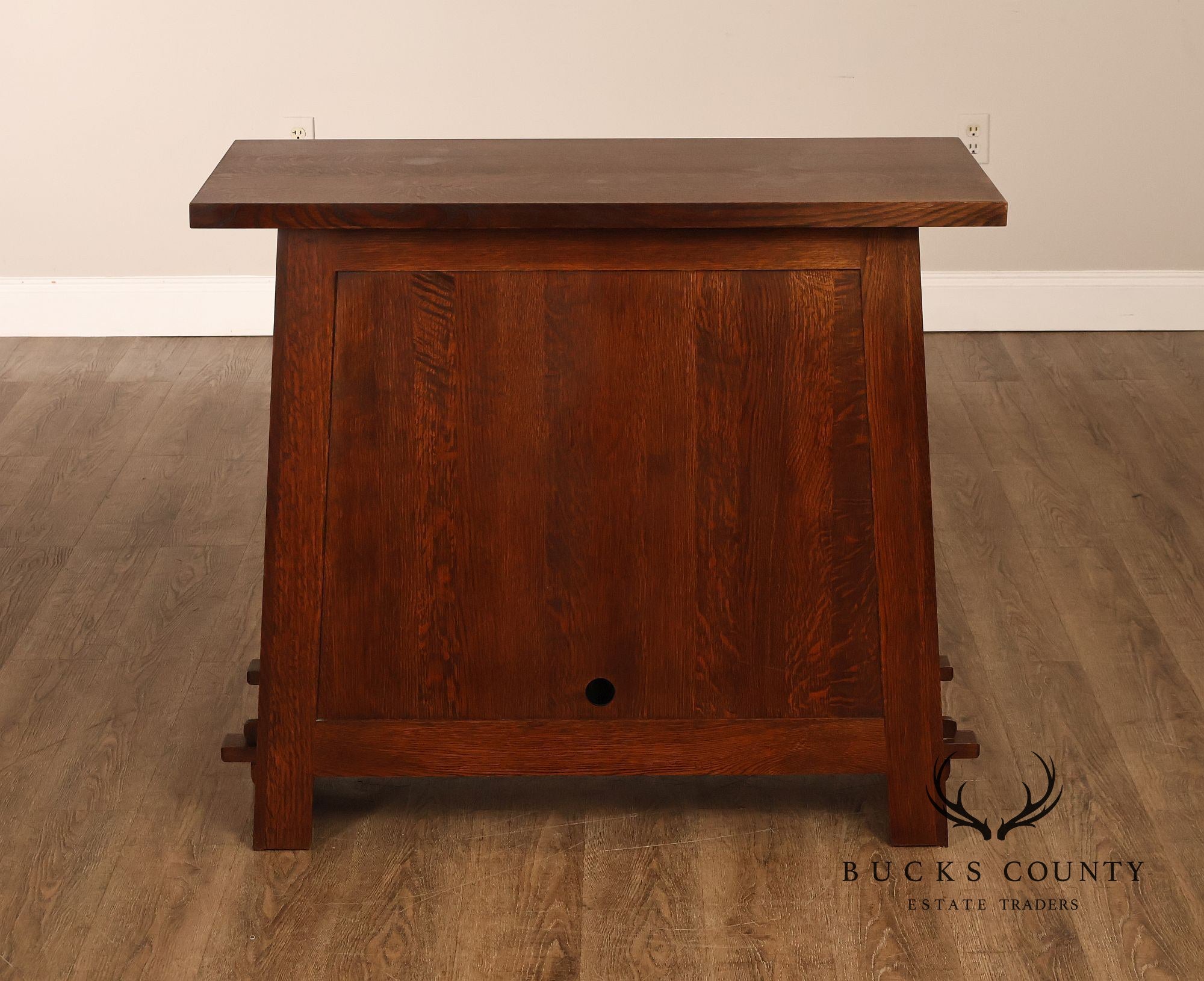 Stickley Roycroft Reissue Mission Oak Cellarette Cabinet