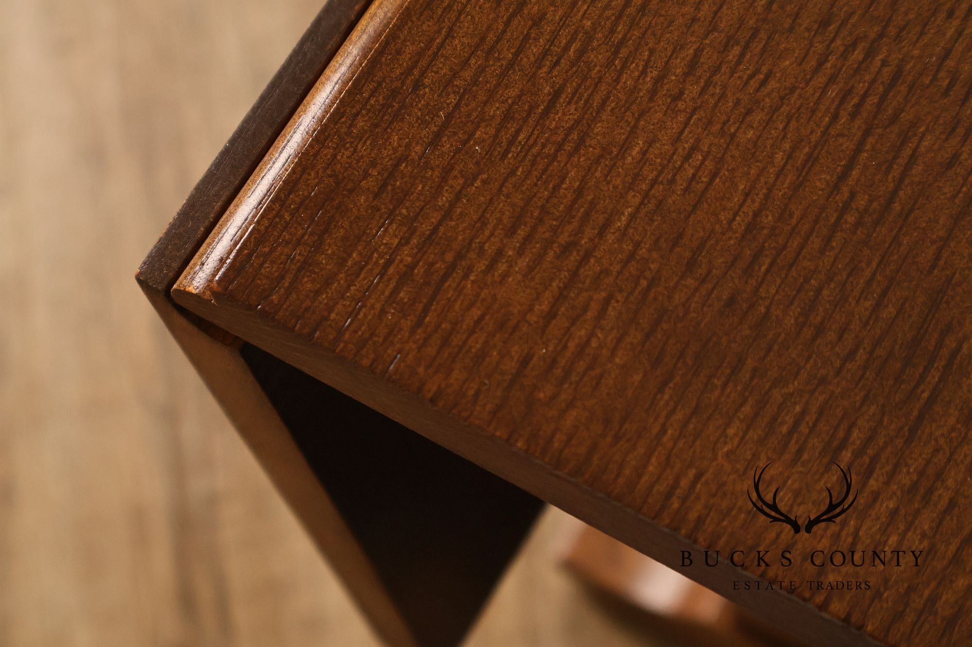 Stickley Mission Collection Oak Drop Leaf Side Table
