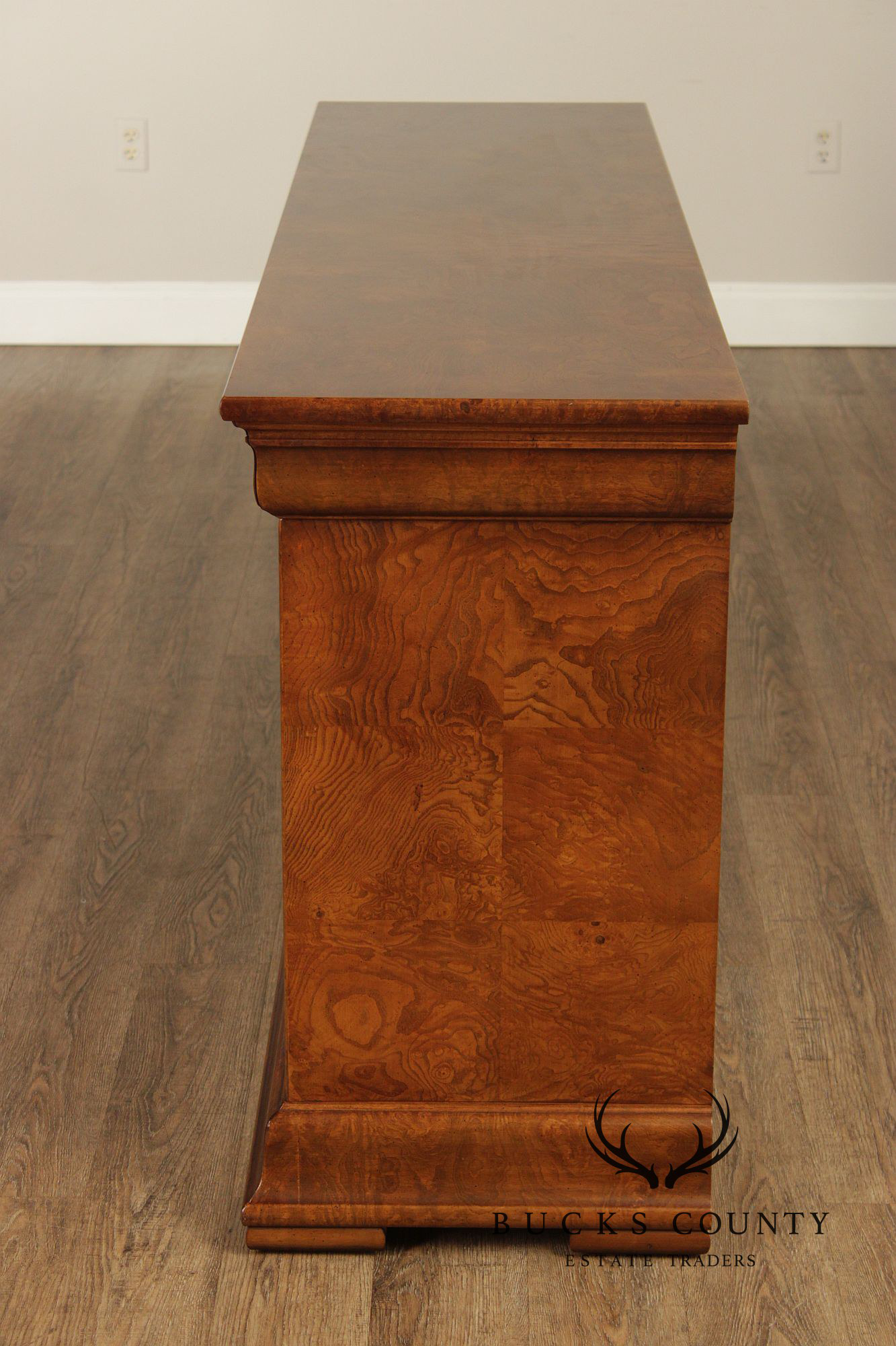 Henredon 'Charles X' Burlwood Long Dresser