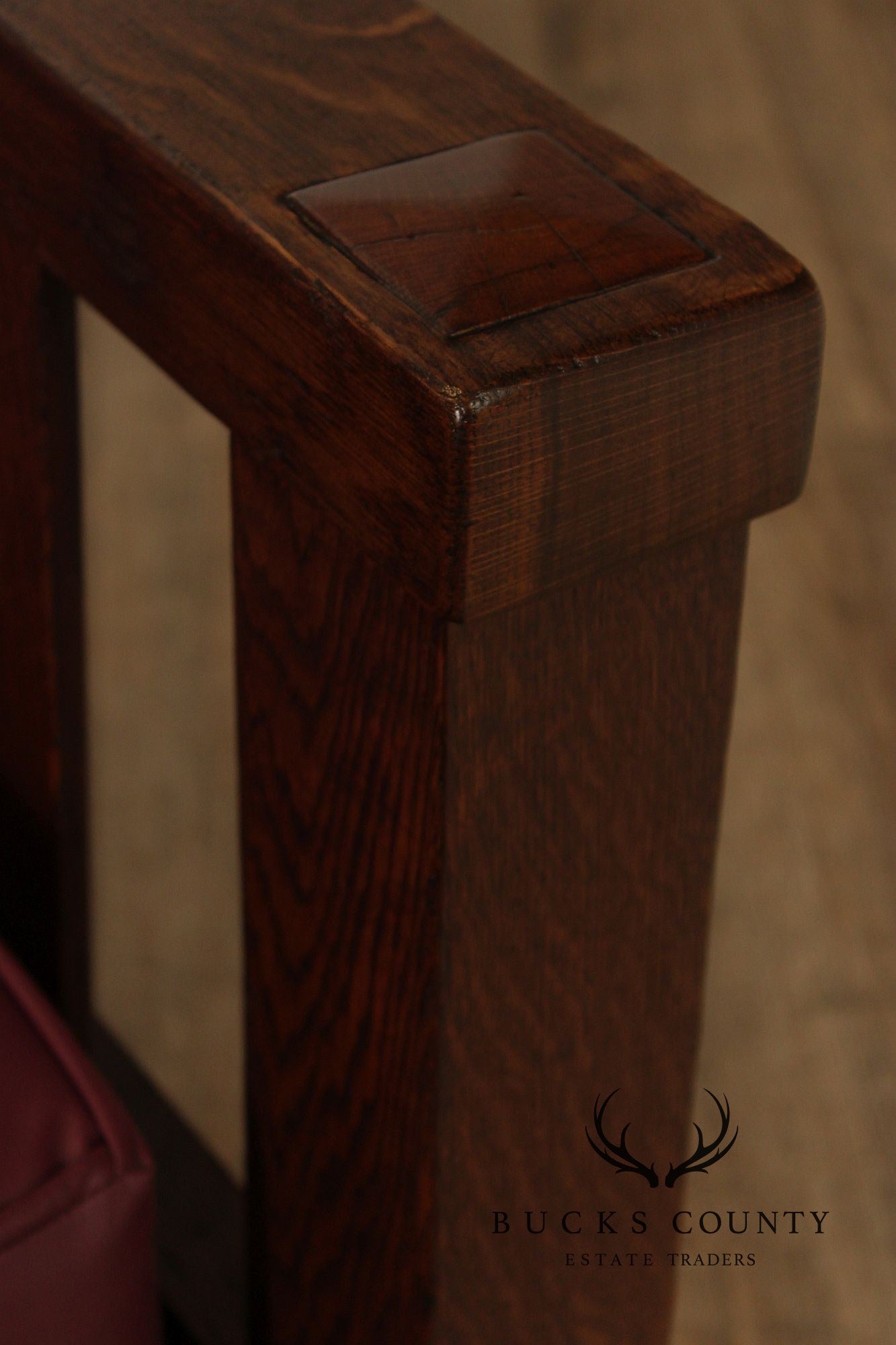 Lifetime Furniture Antique Mission Oak Sofa Settle